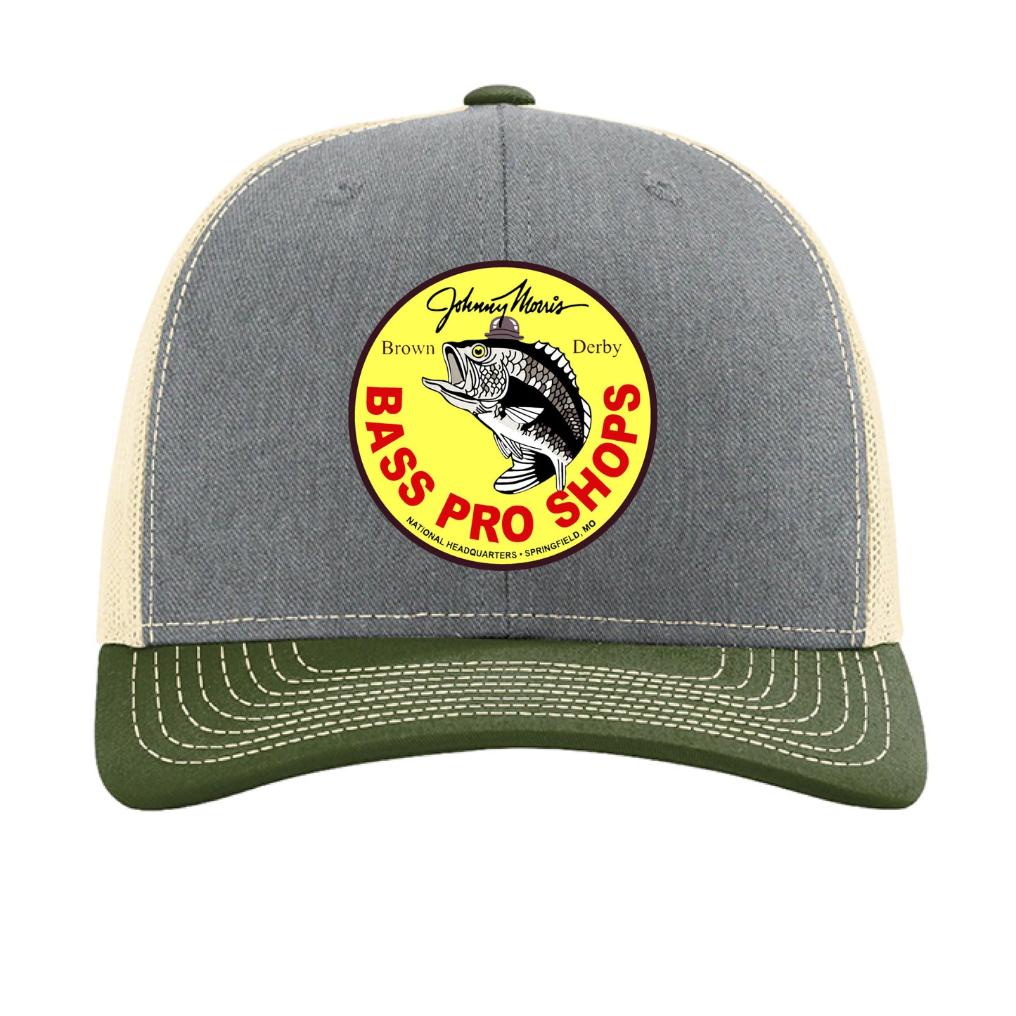 Heather Grey/ Birch/ Army Olive - FRONT