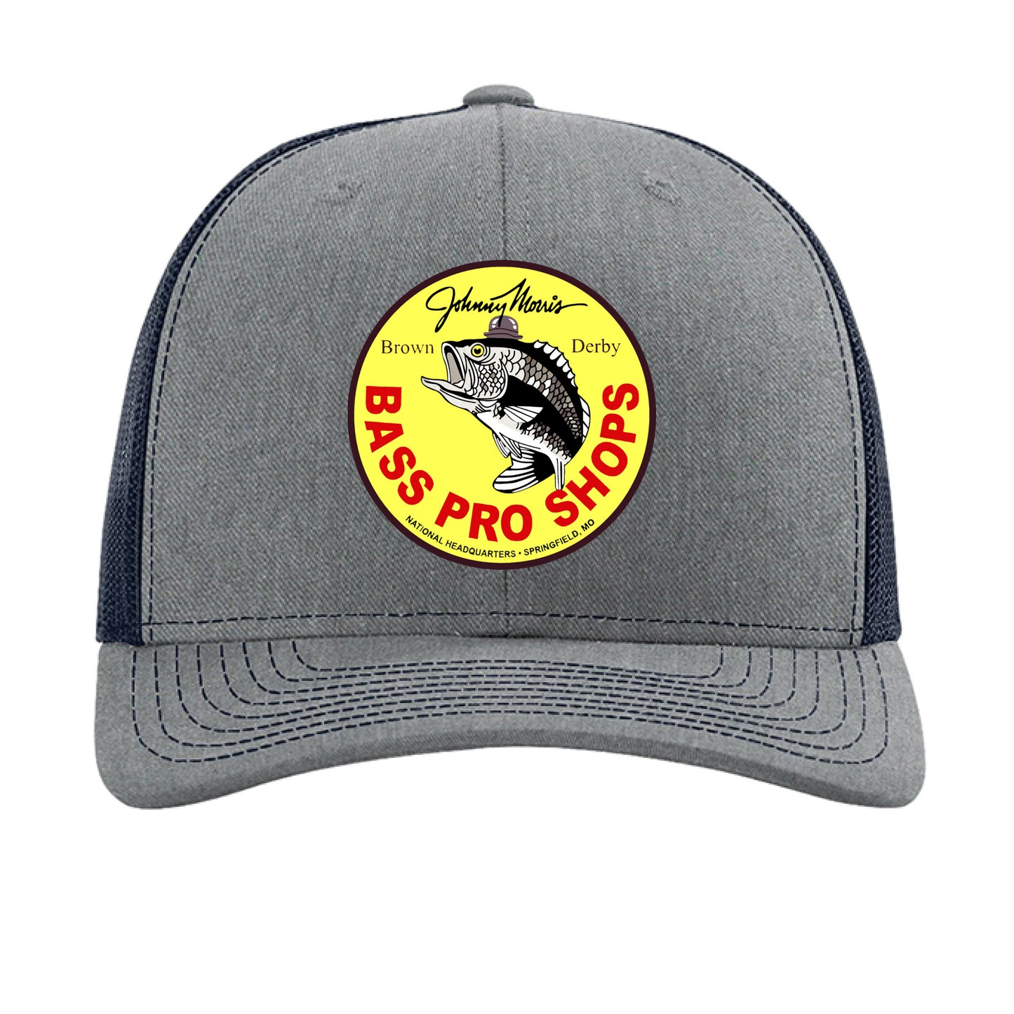 Heather Grey/ Navy - FRONT
