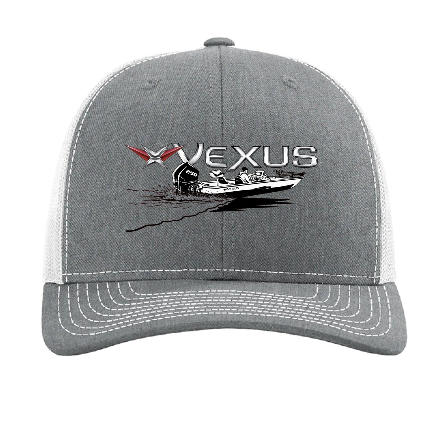 Heather Grey/ White - FRONT