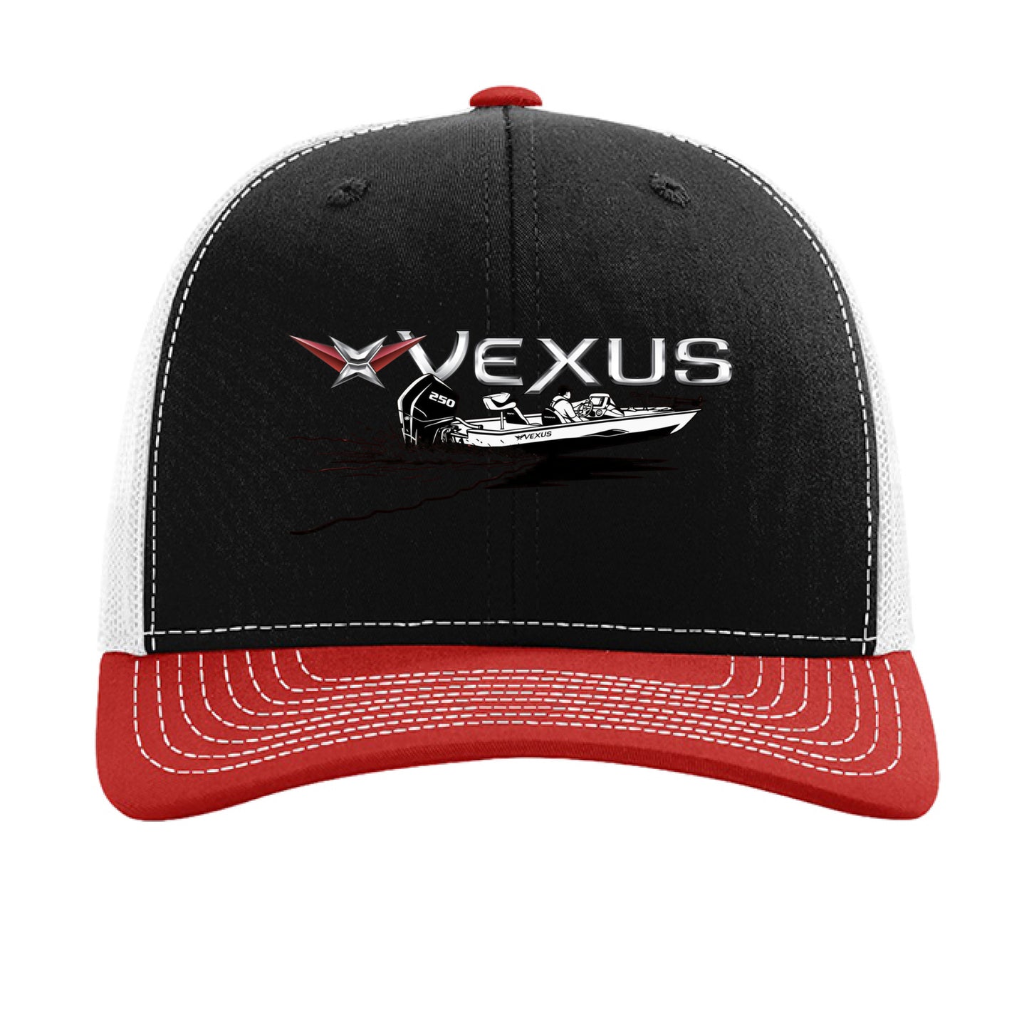 Black/ White/ Red - FRONT