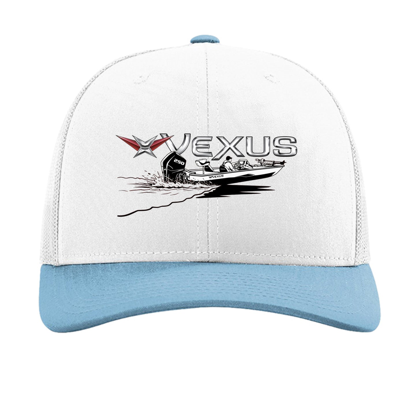White/ White/ Columbia Blue - FRONT