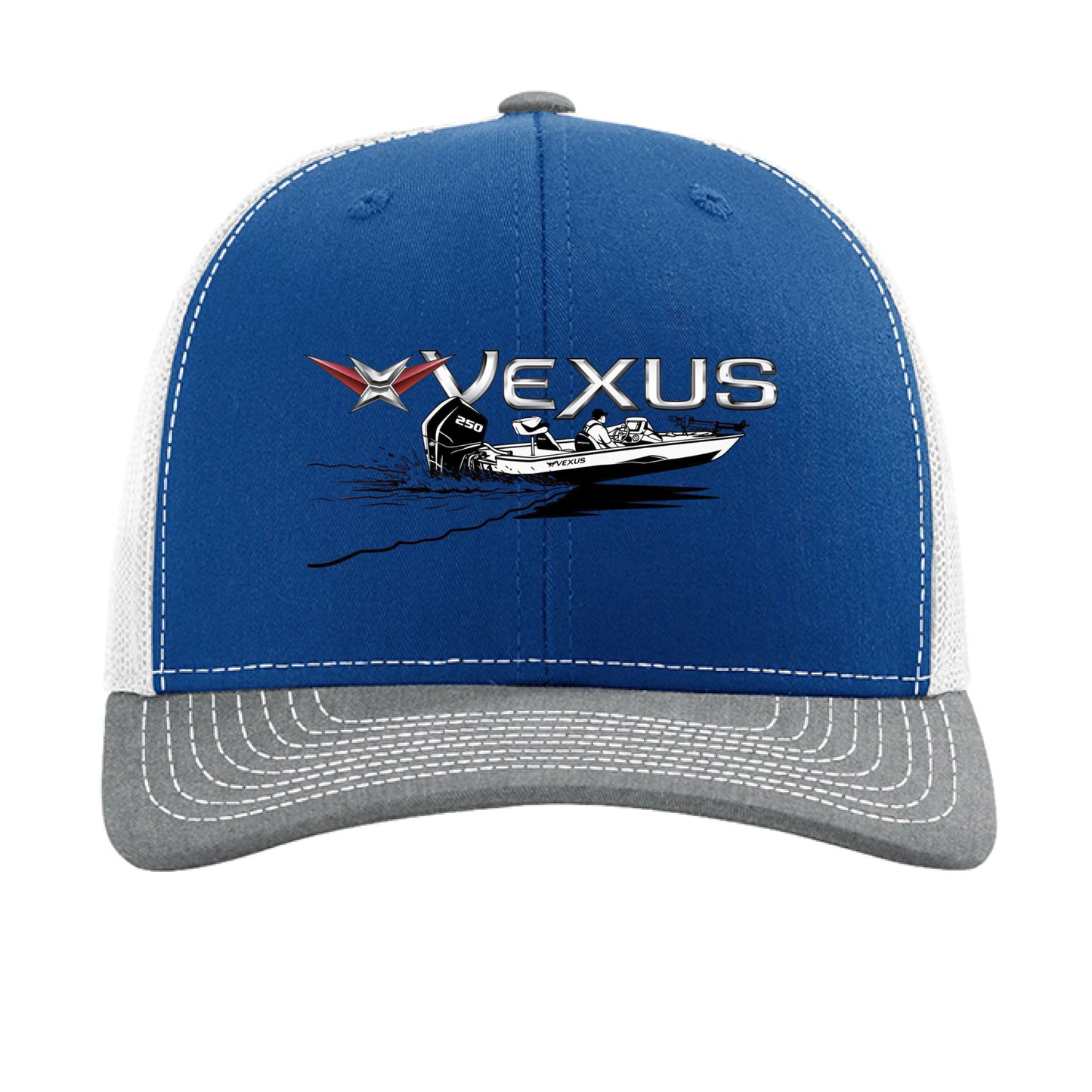 Royal/ White/ Heather Grey - FRONT