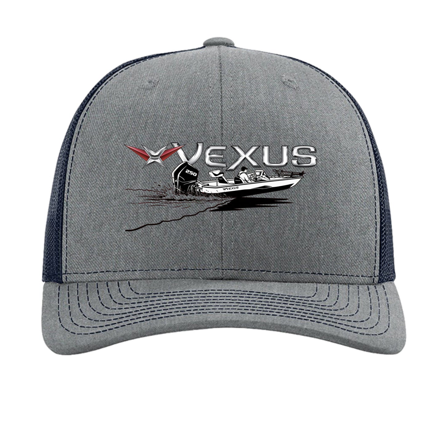 Heather Grey/ Navy - FRONT