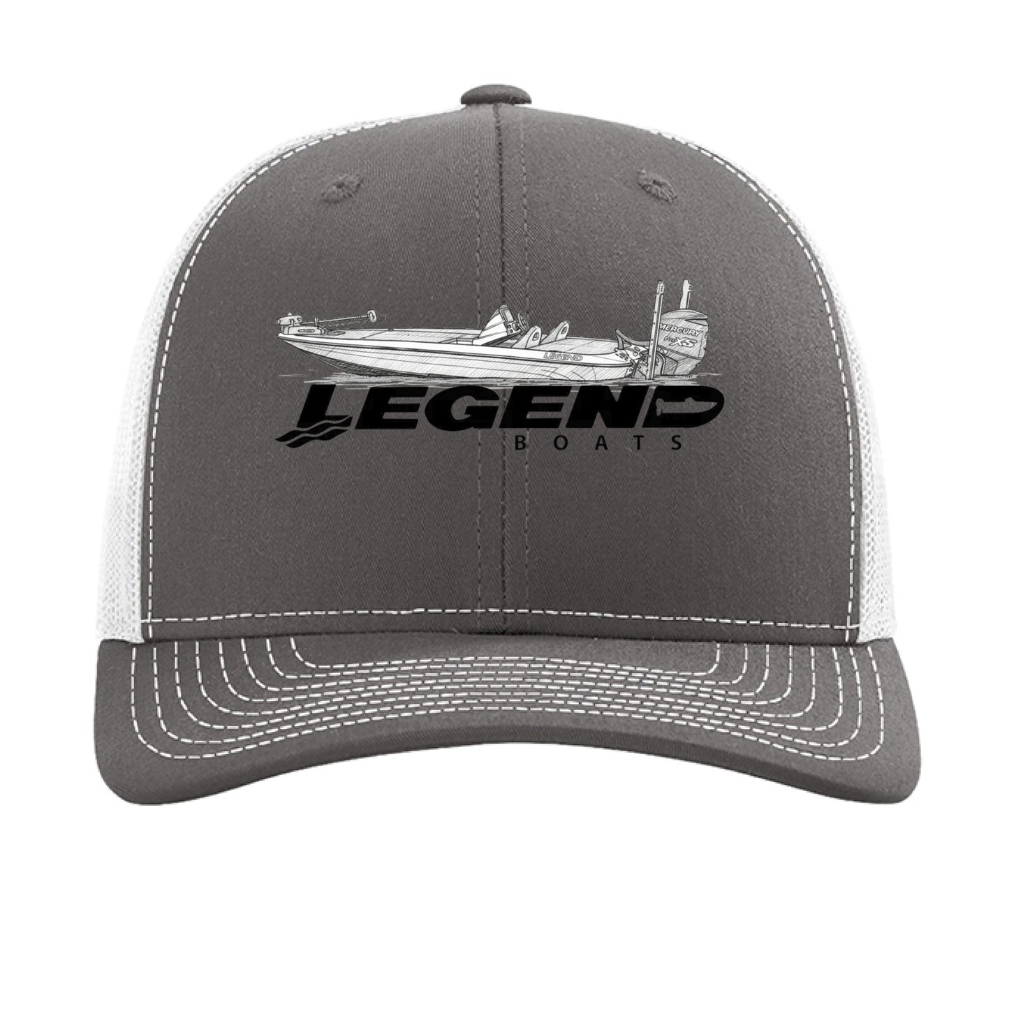 Charcoal/ White - FRONT