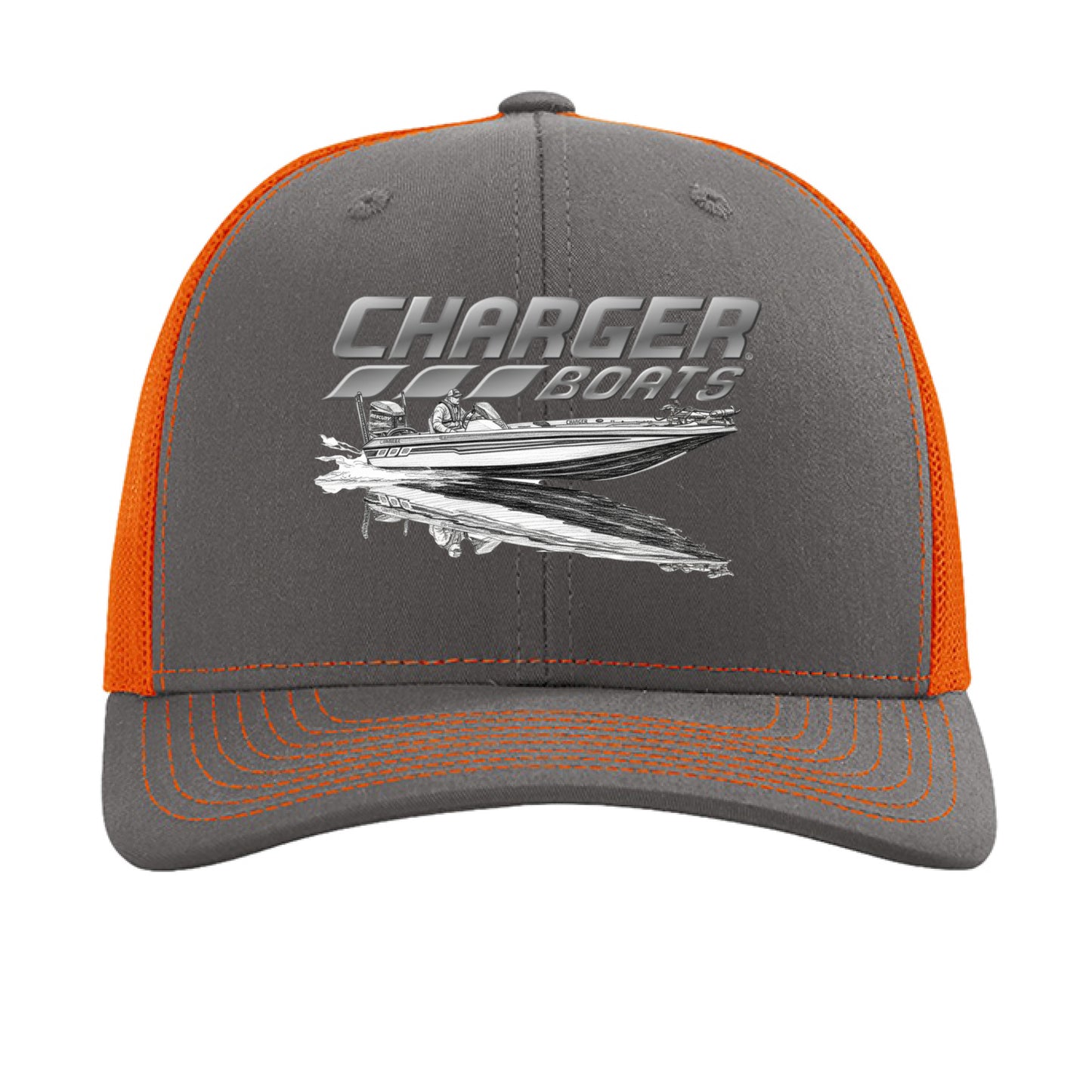 Charcoal/ Orange - FRONT
