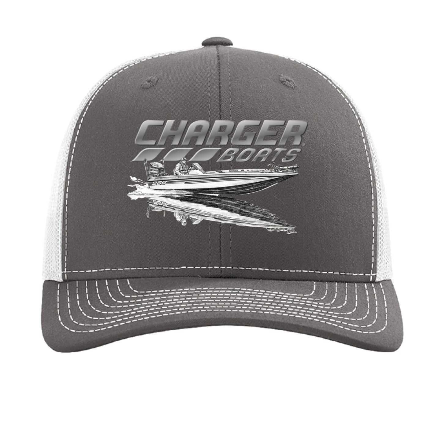 Charcoal/ White - FRONT