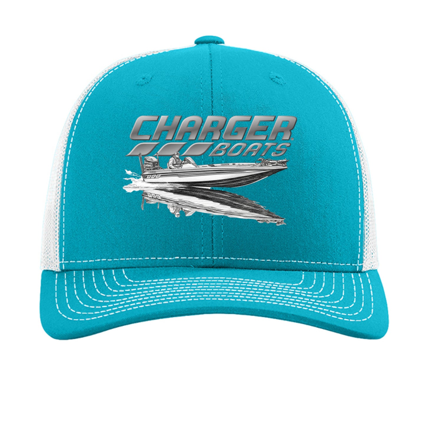 Cyan/ White - FRONT