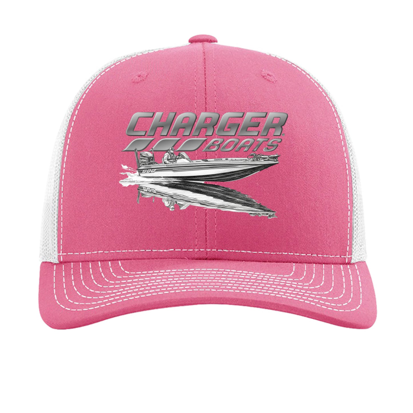 Hot Pink/ White - FRONT