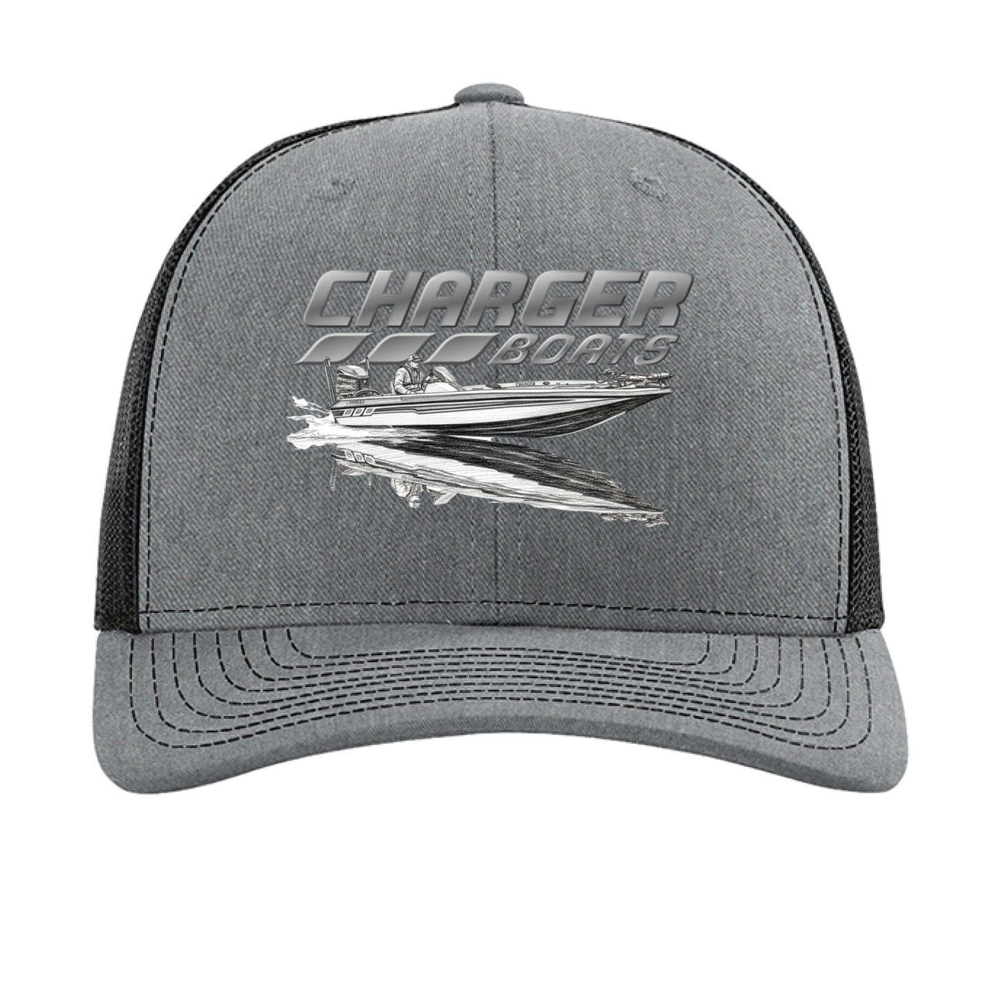 Heather Grey/ Black - FRONT