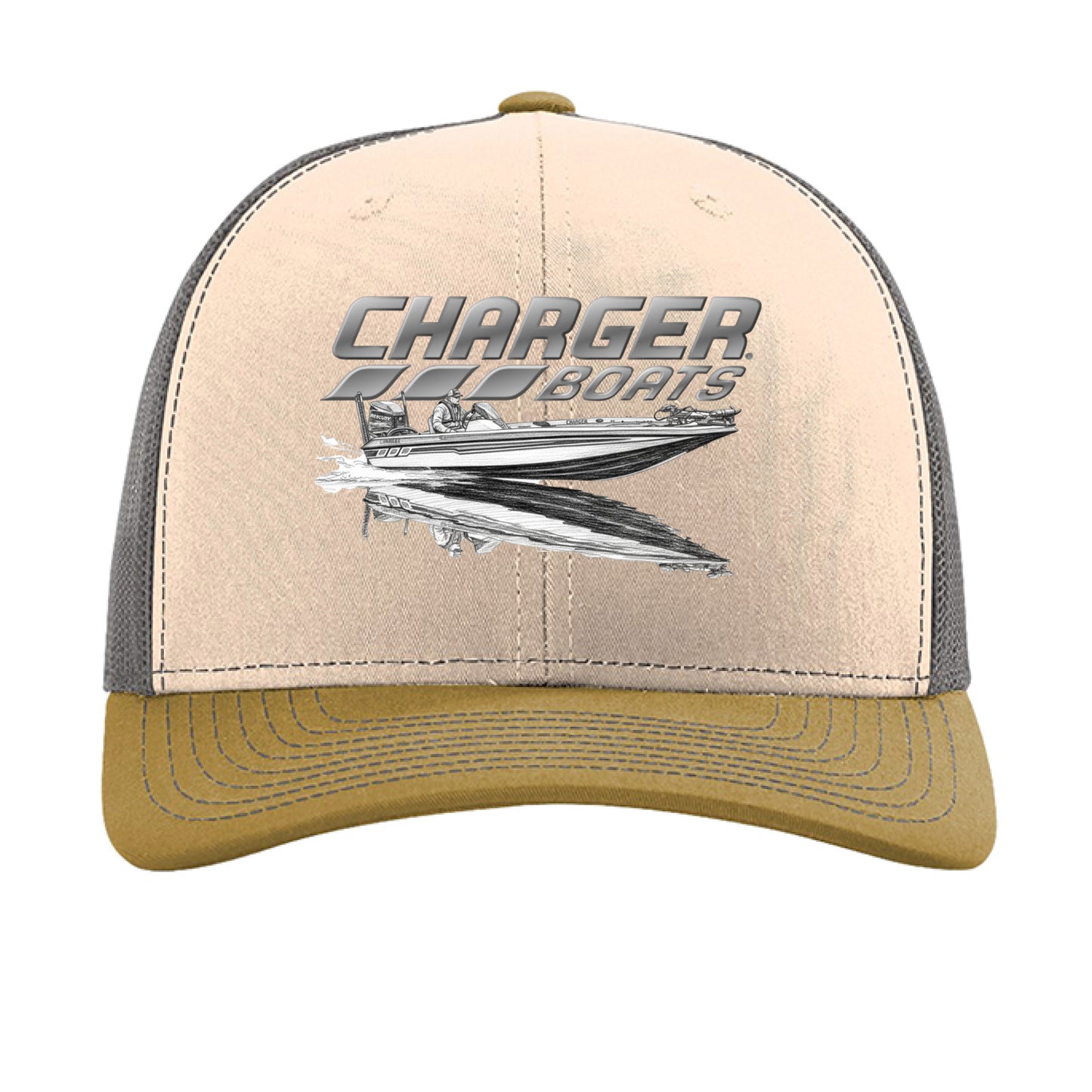 Mink Beige/ Charcoal/ Amber Gold - FRONT