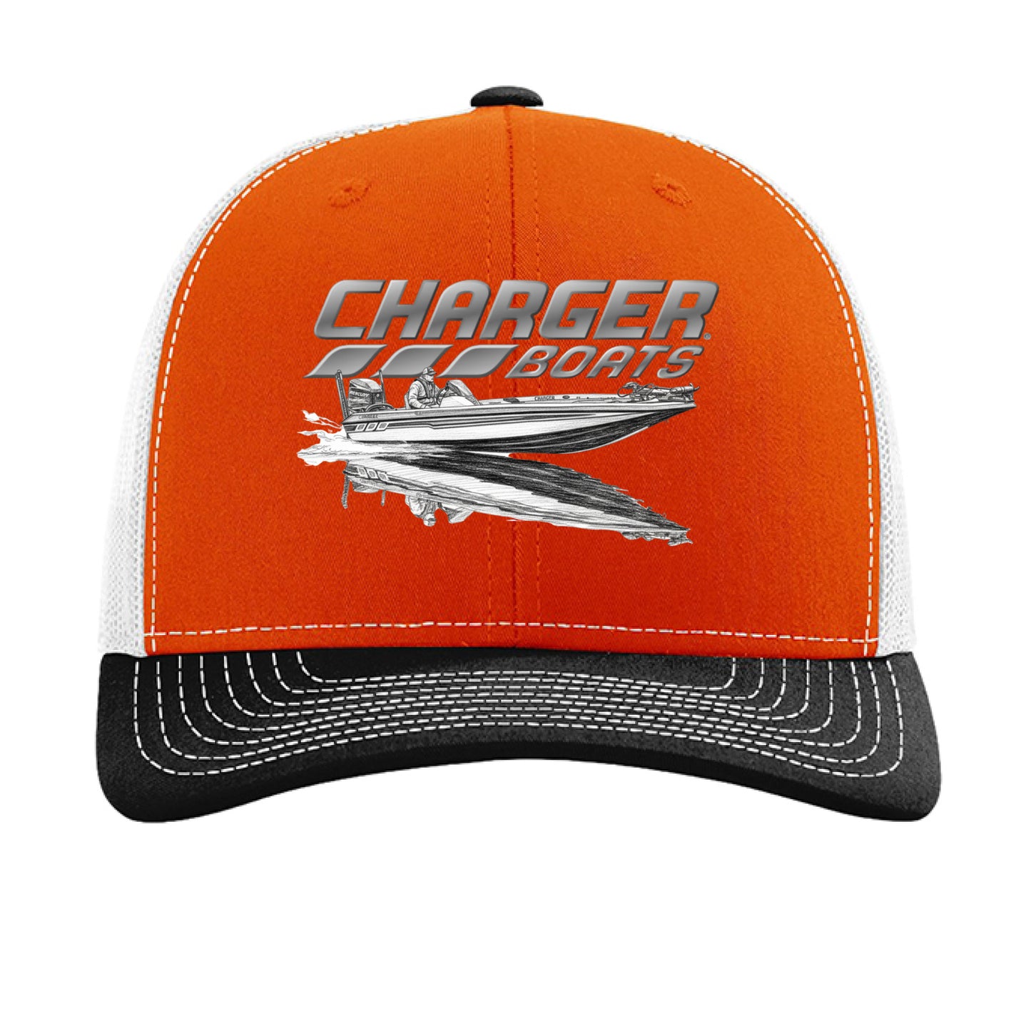 Orange/ White/ Black - FRONT
