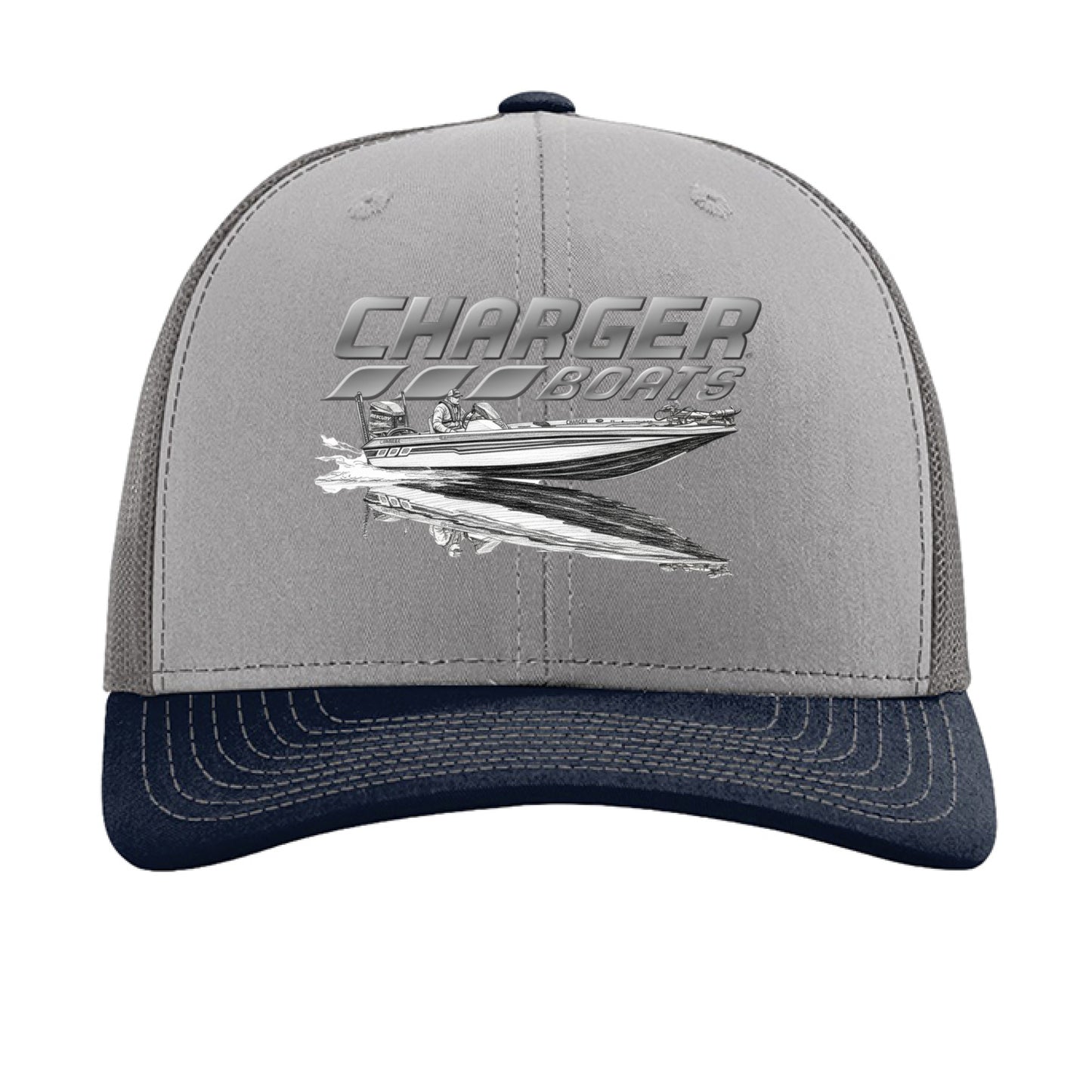 Grey/ Charcoal/ Navy - FRONT