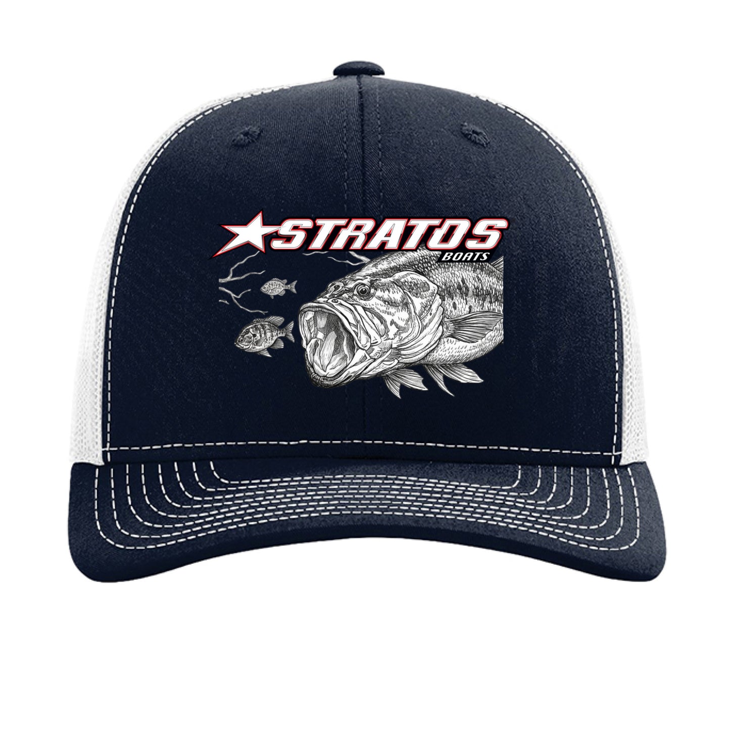 Navy/ White - FRONT