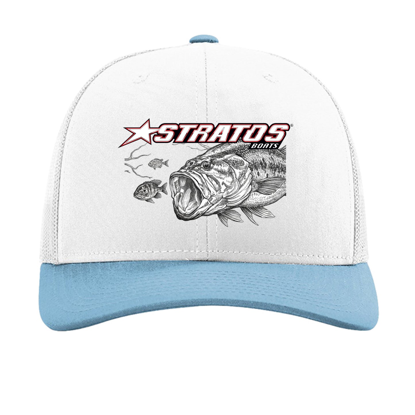 White/ White/ Columbia Blue - FRONT