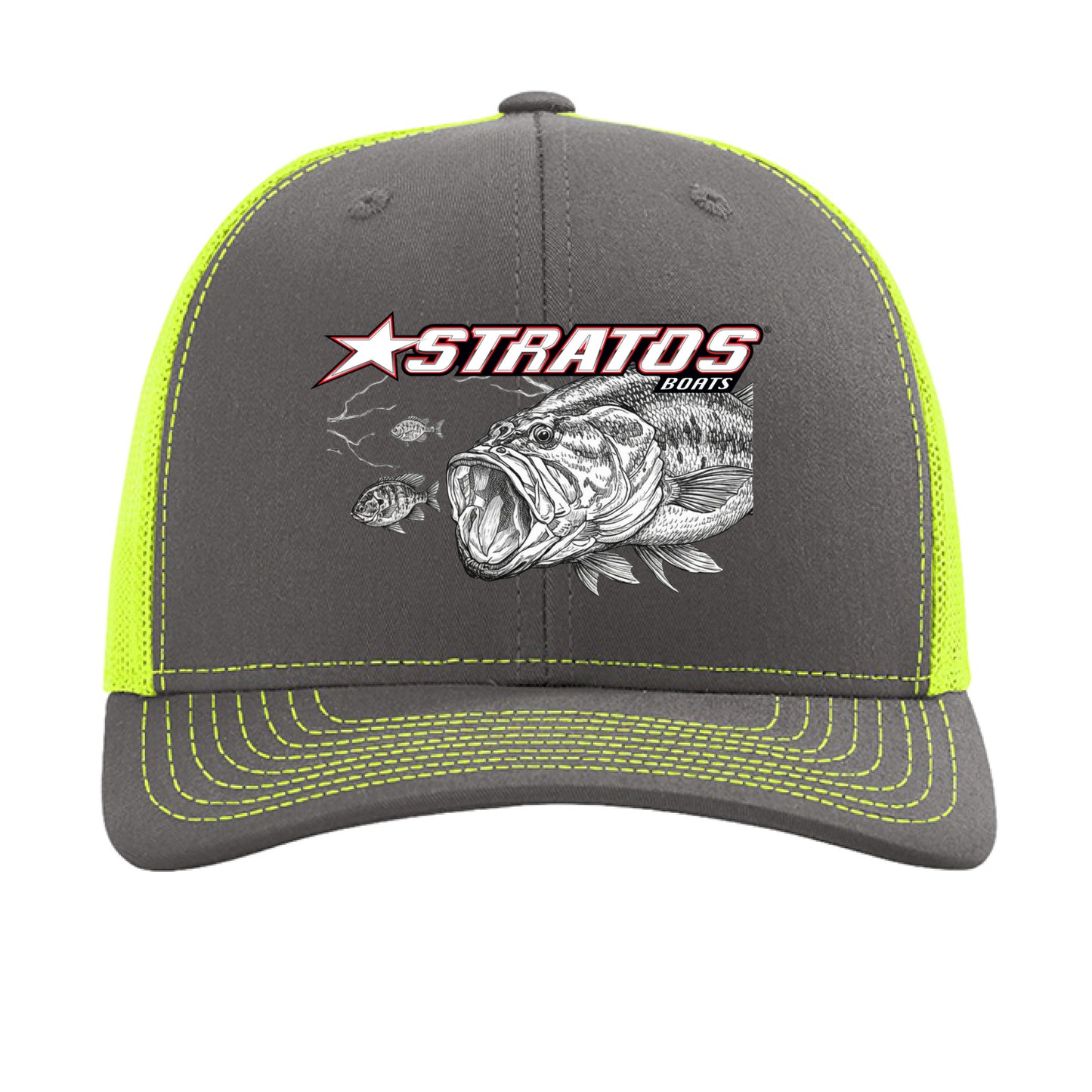 Charcoal/ Neon Yellow - FRONT