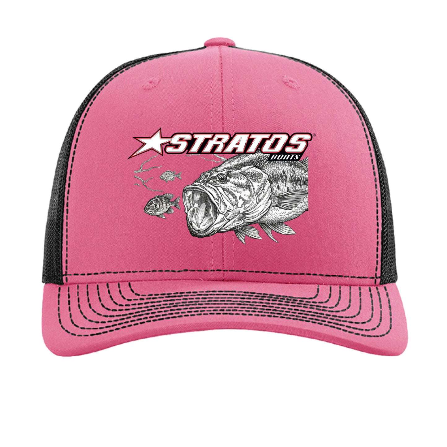 Hot Pink/ Black - FRONT