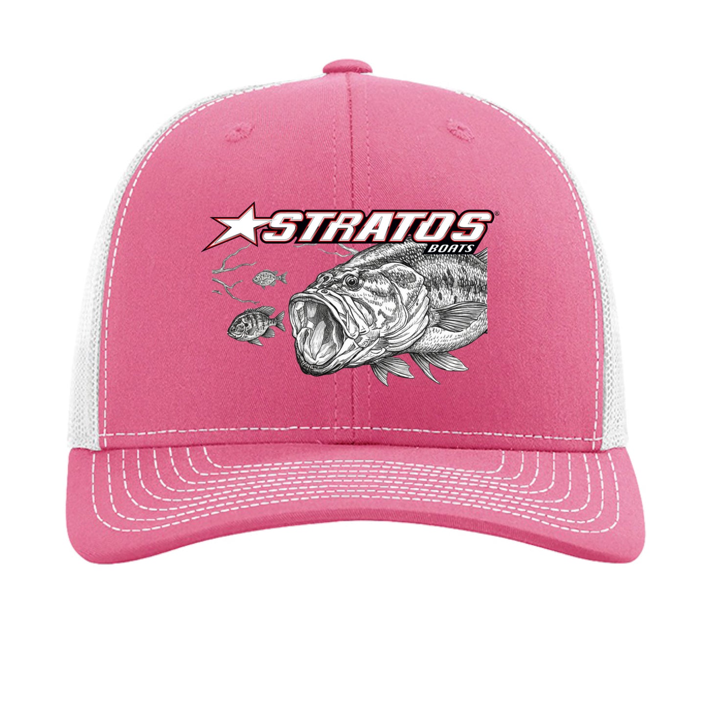Hot Pink/ White - FRONT