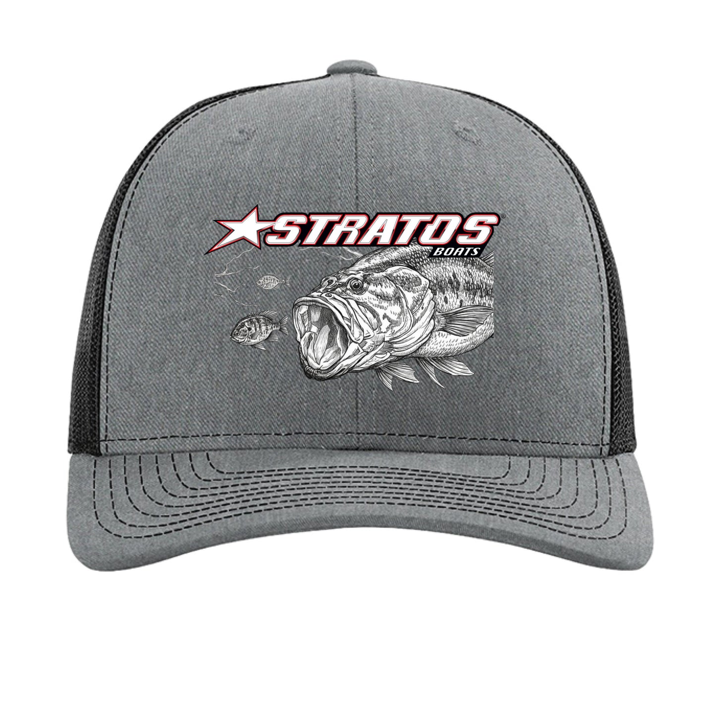 Heather Grey/ Black - FRONT