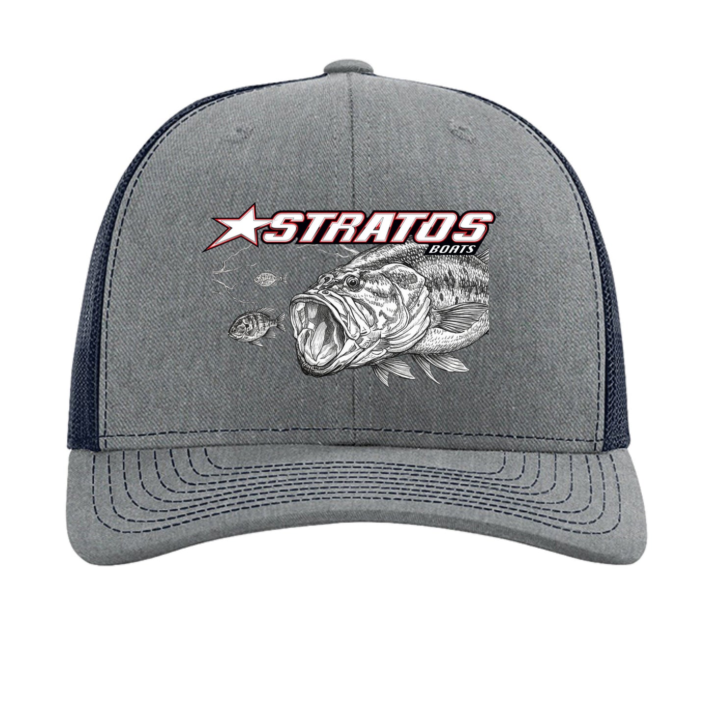 Heather Grey/ Navy - FRONT