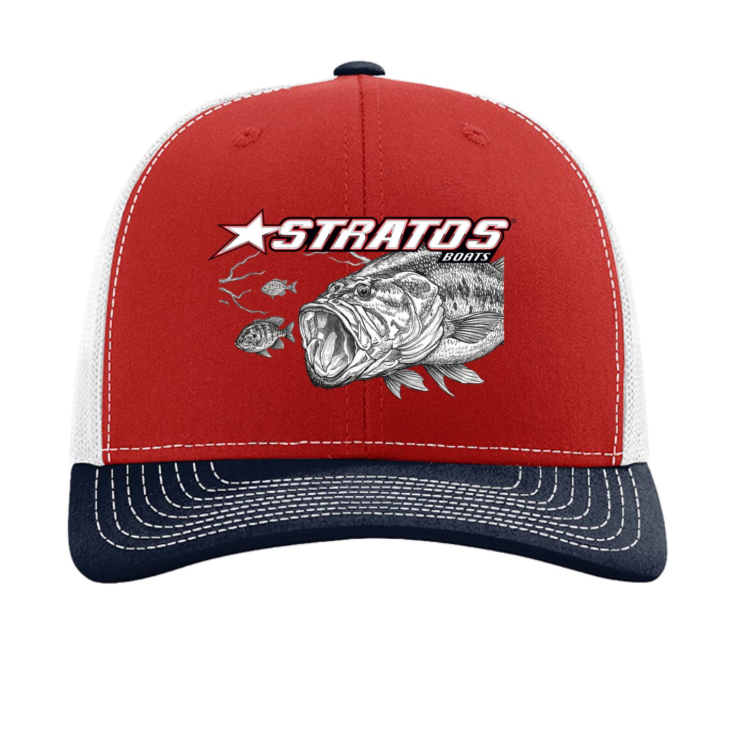 Red/ White/ Navy - FRONT
