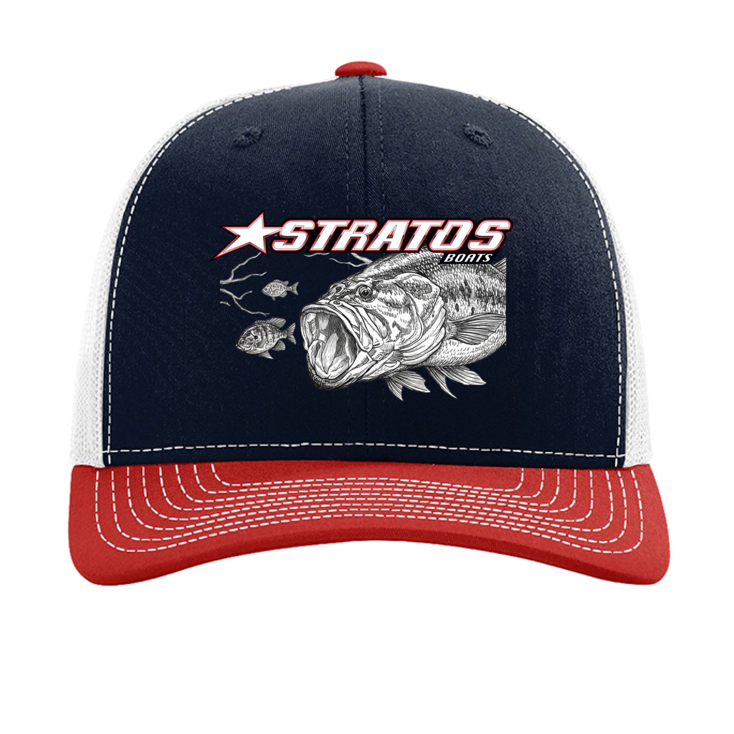Navy/ White/ Red - FRONT
