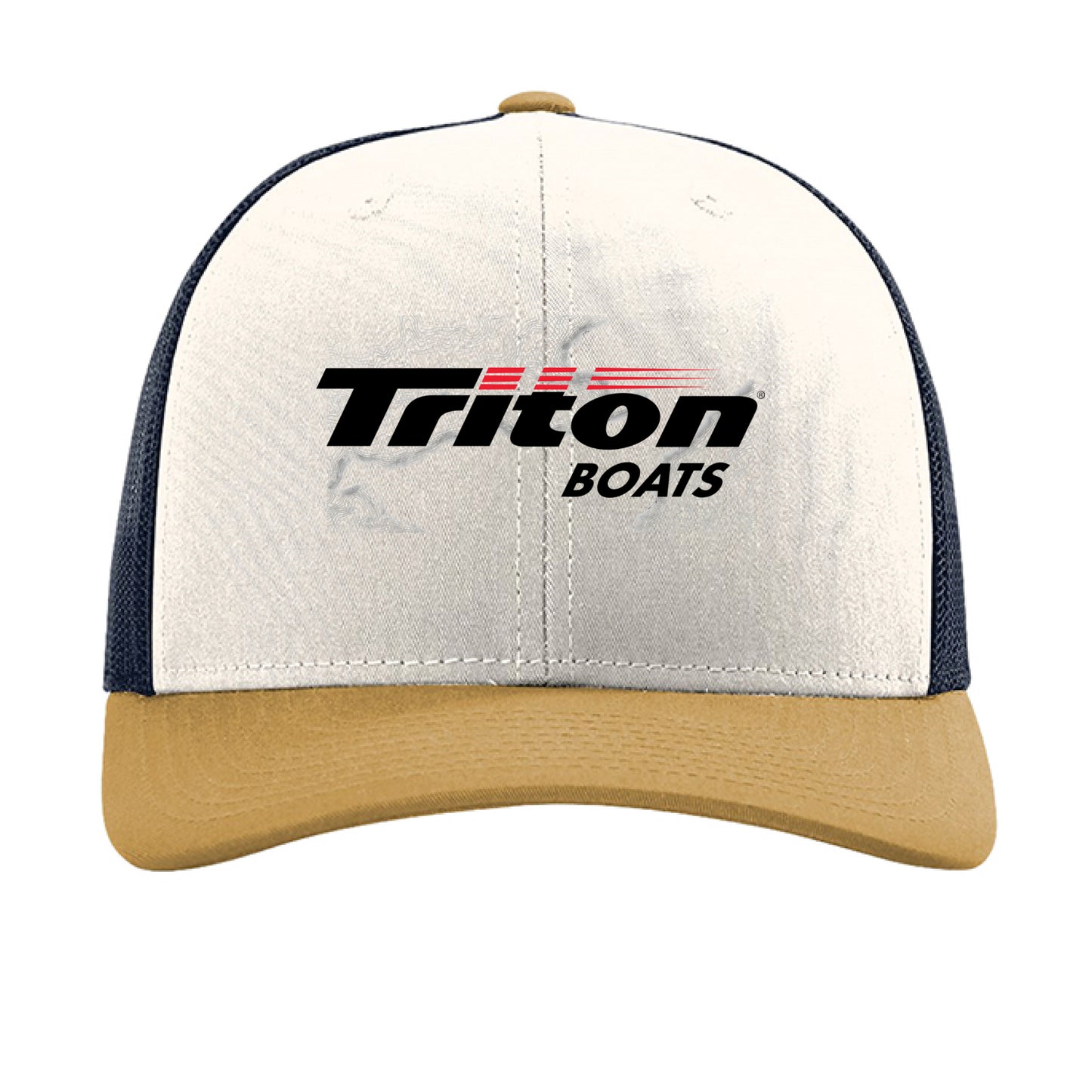 Cream/ Navy/ Amber Gold - FRONT