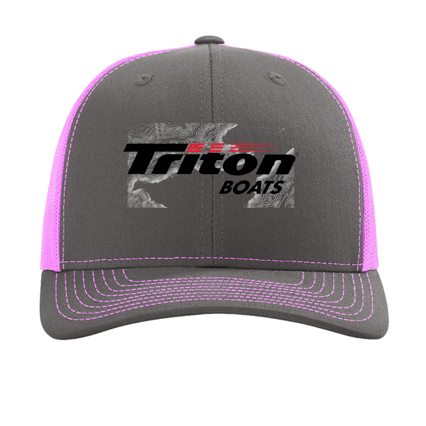 Charcoal/ Neon Pink - FRONT