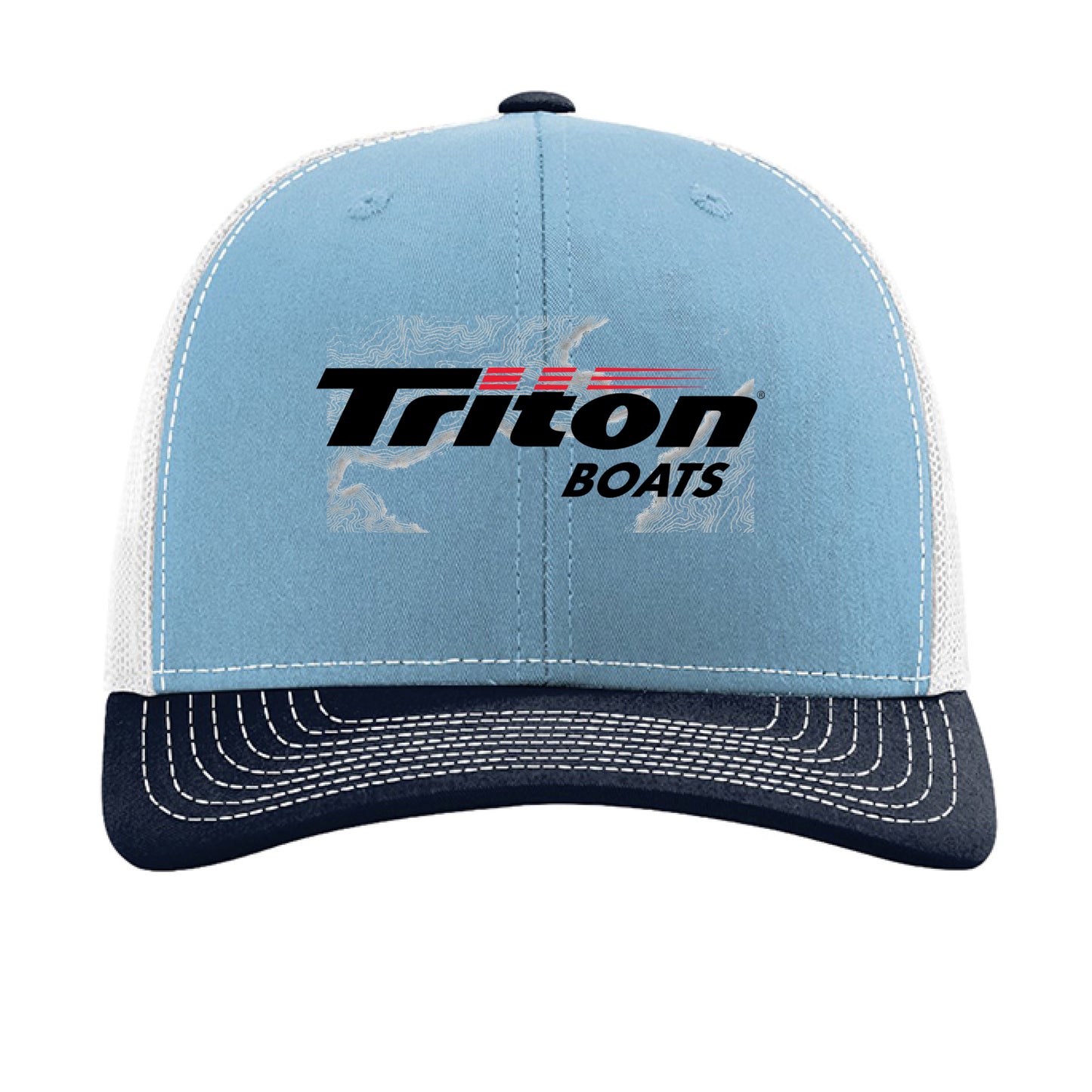Columbia Blue/ White/ Navy - FRONT