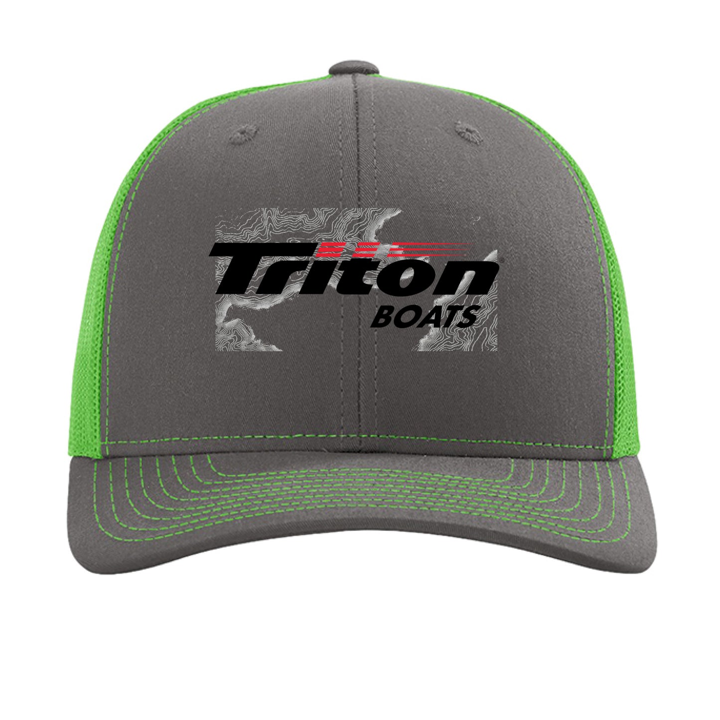 Charcoal/ Neon Green - FRONT