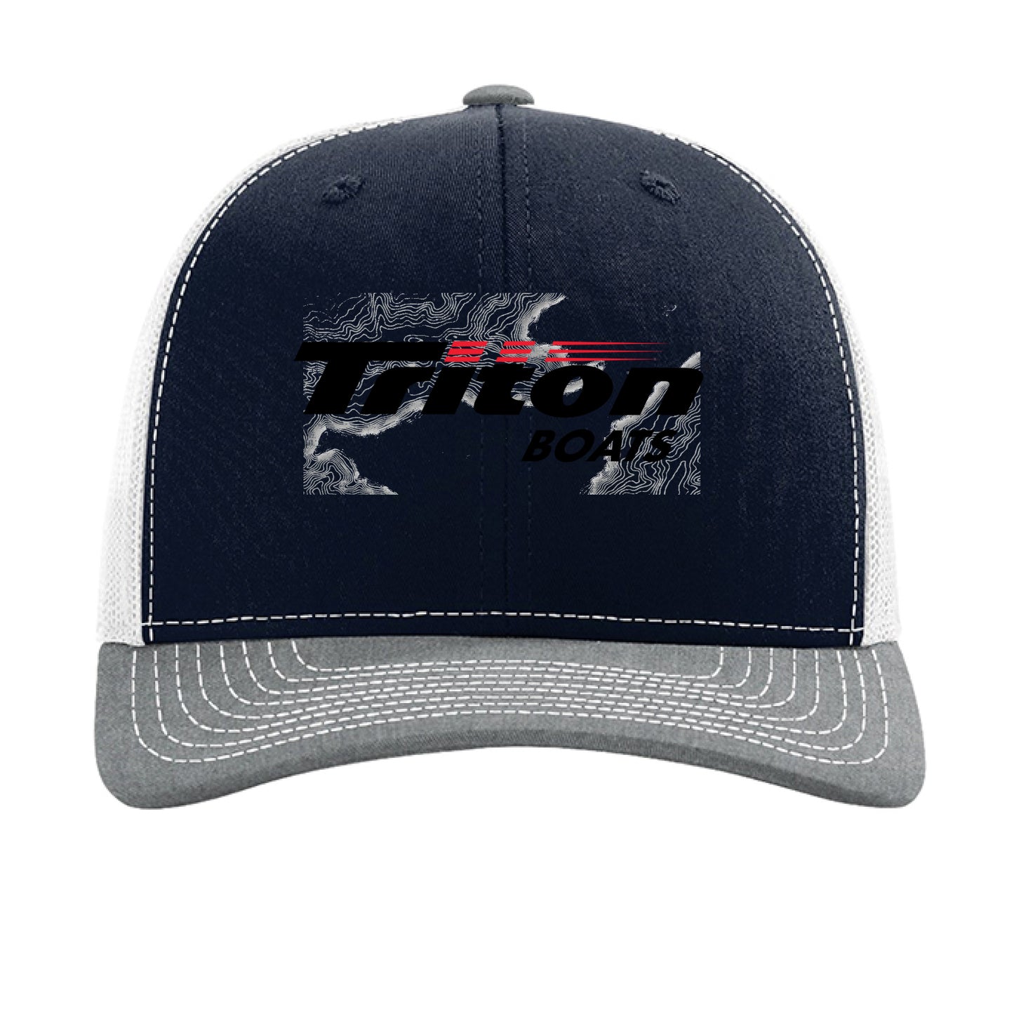 Navy/ White/ Heather Grey - FRONT