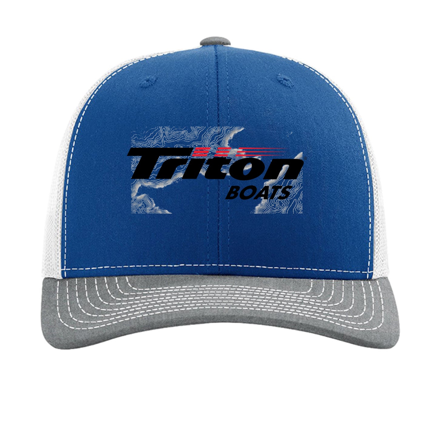 Royal/ White/ Heather Grey - FRONT