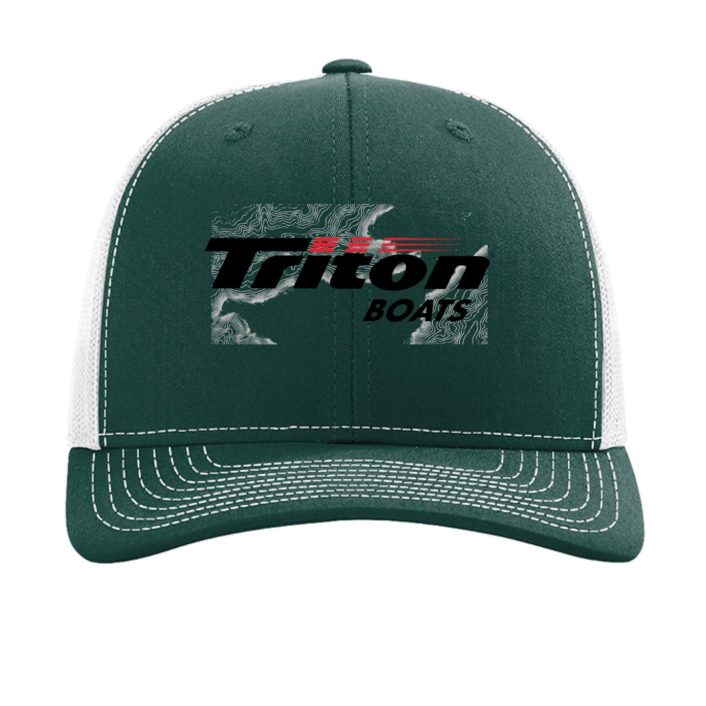 Dark Green/ White - FRONT
