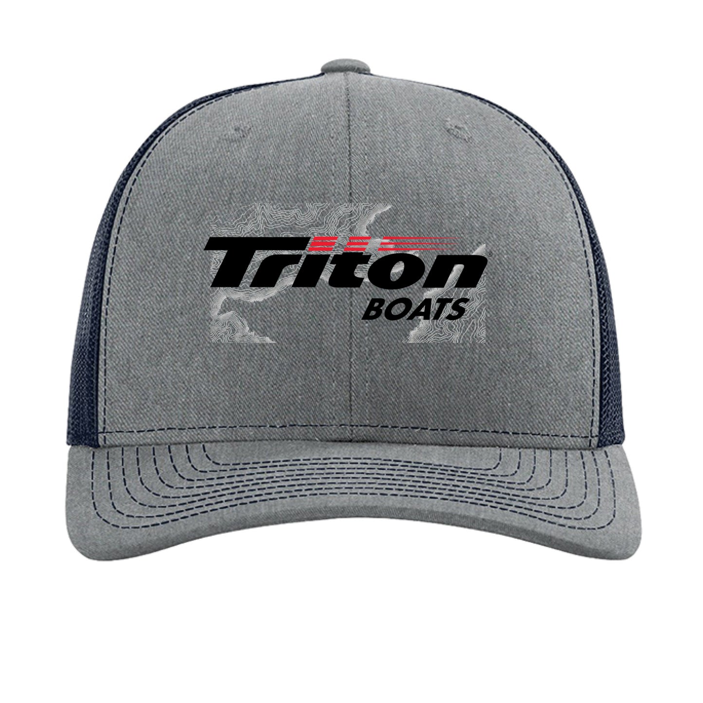 Heather Grey/ Navy - FRONT