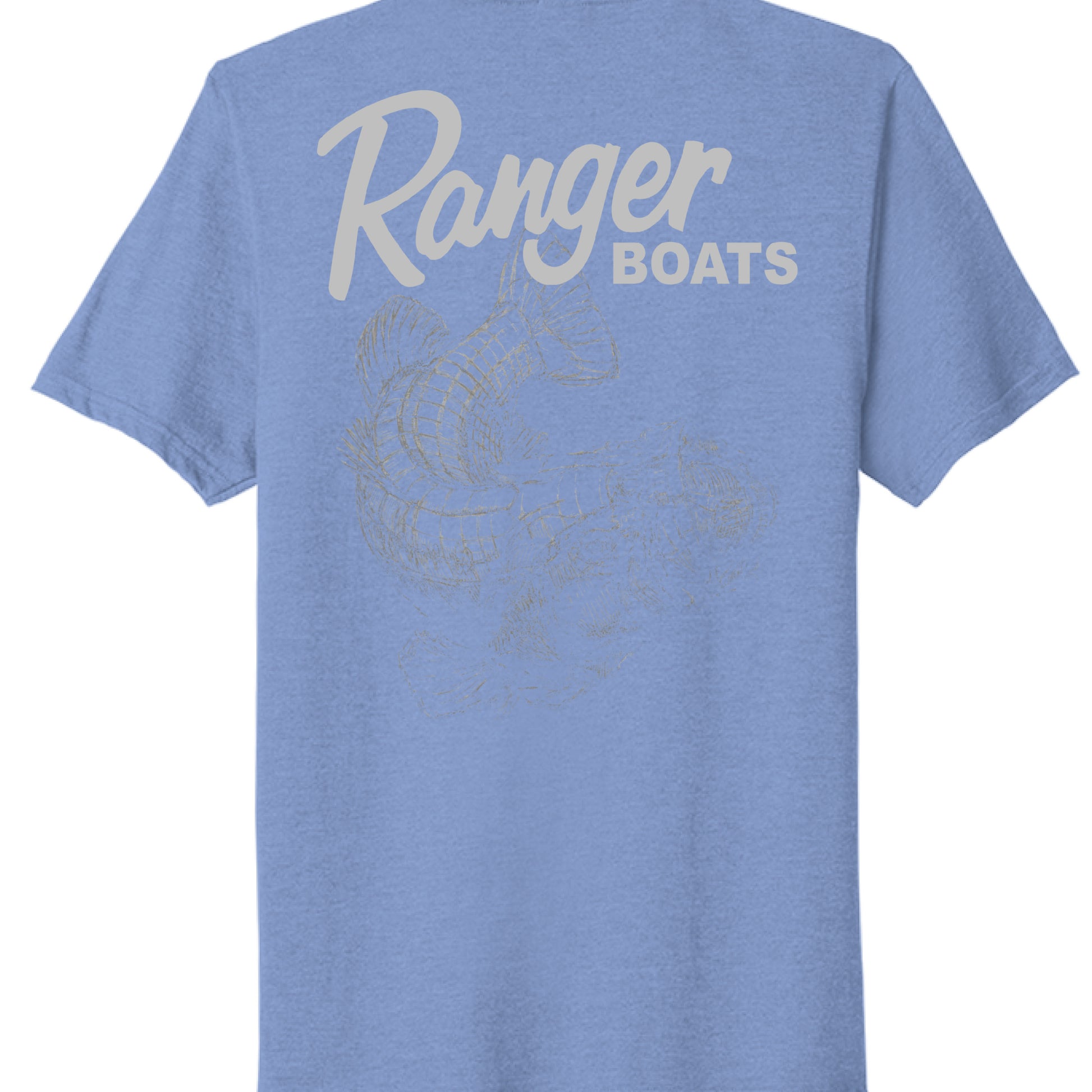 Carolina Blue Heather - BACK