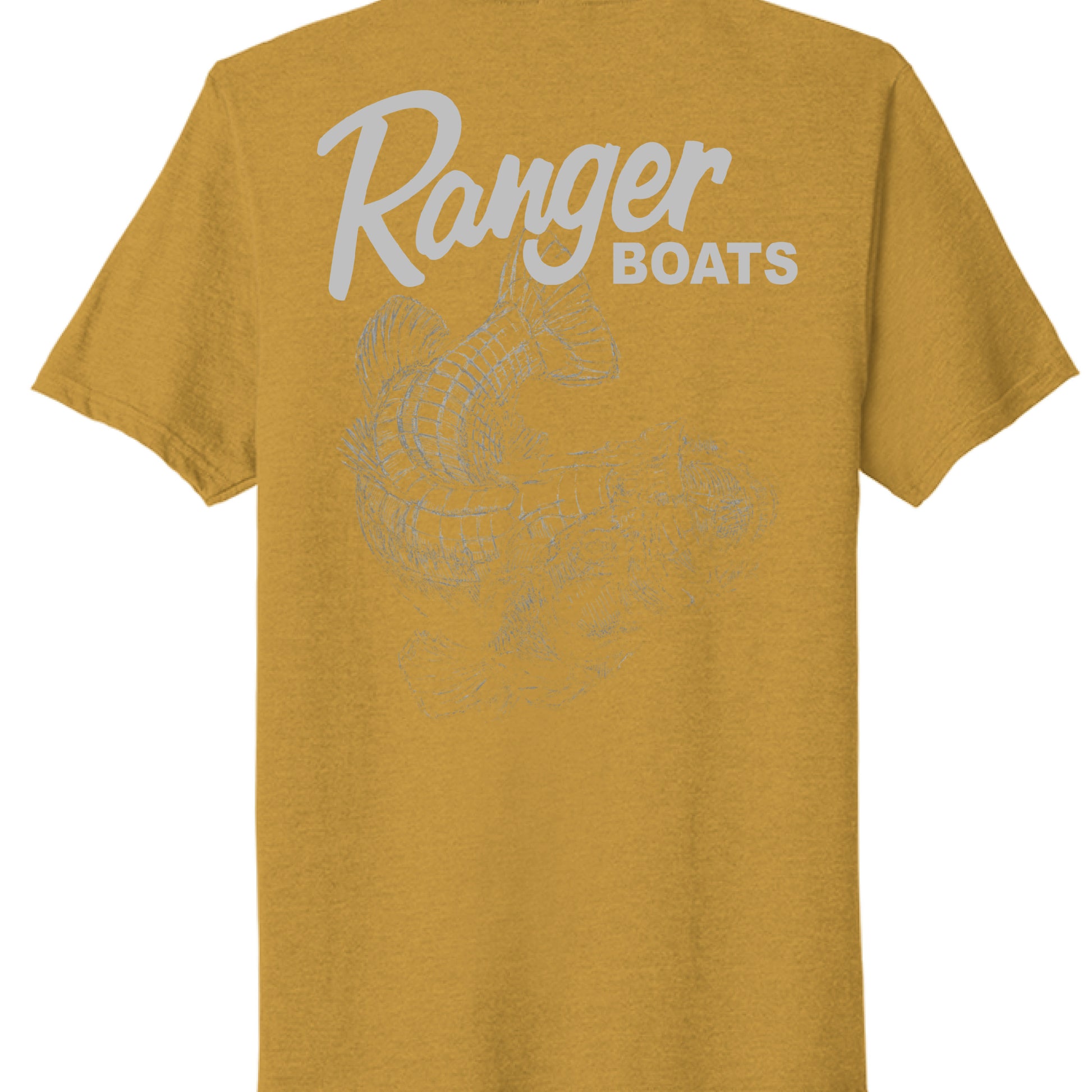 Ochre Yellow Heather - BACK