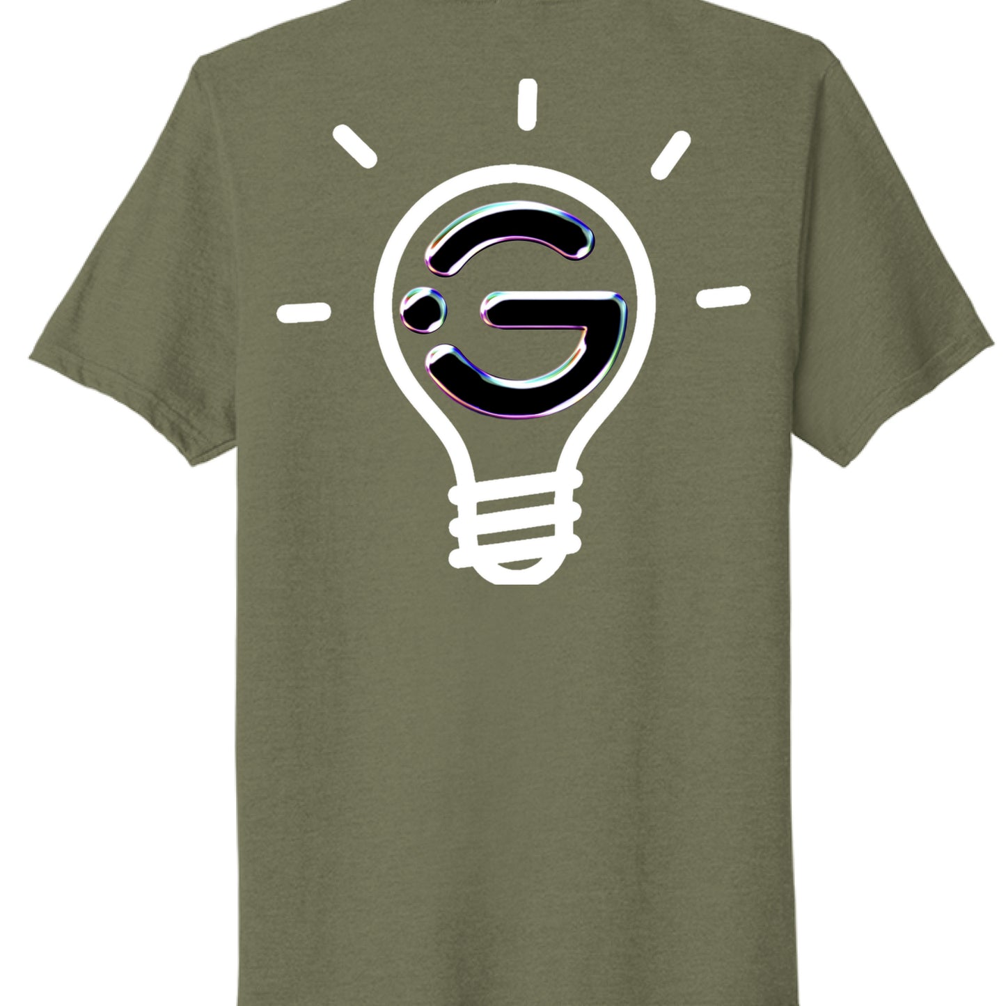 Military Green Heather - BACK