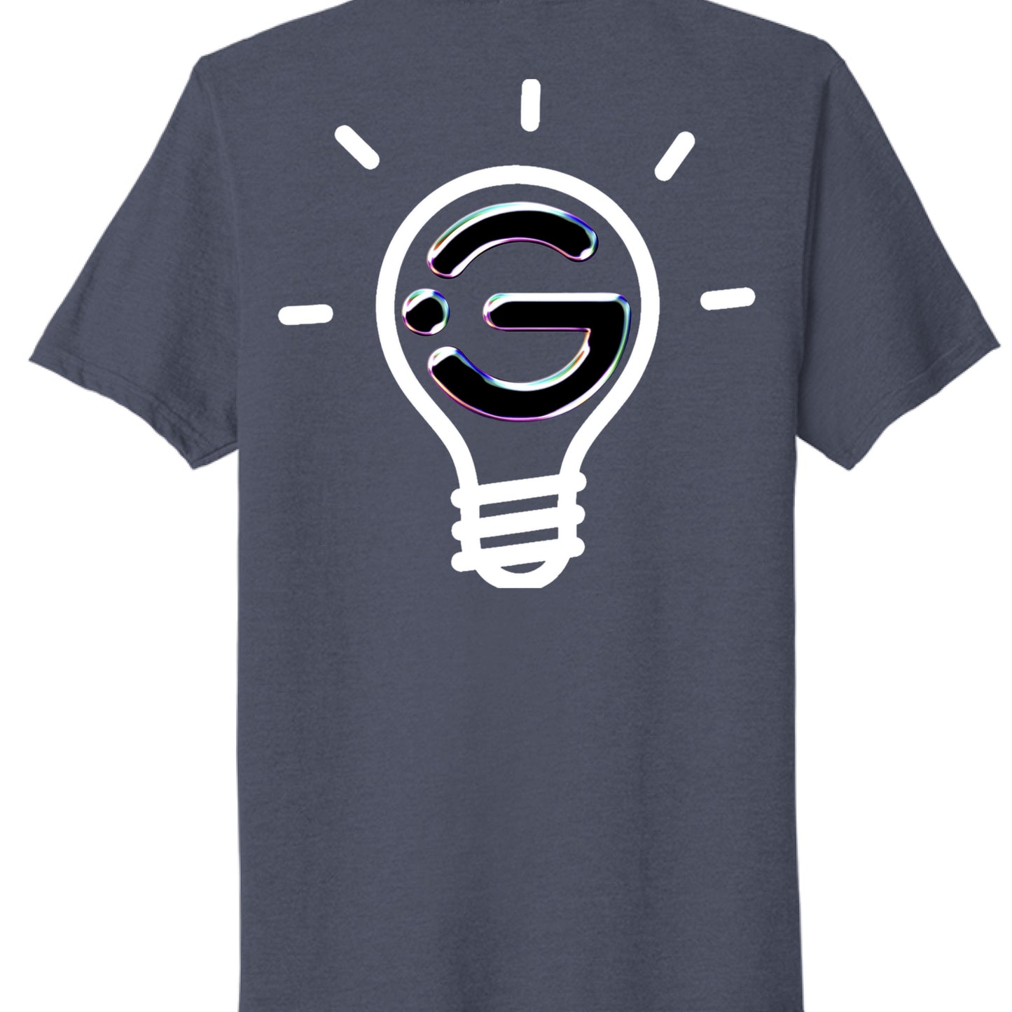 Team Navy Heather - BACK