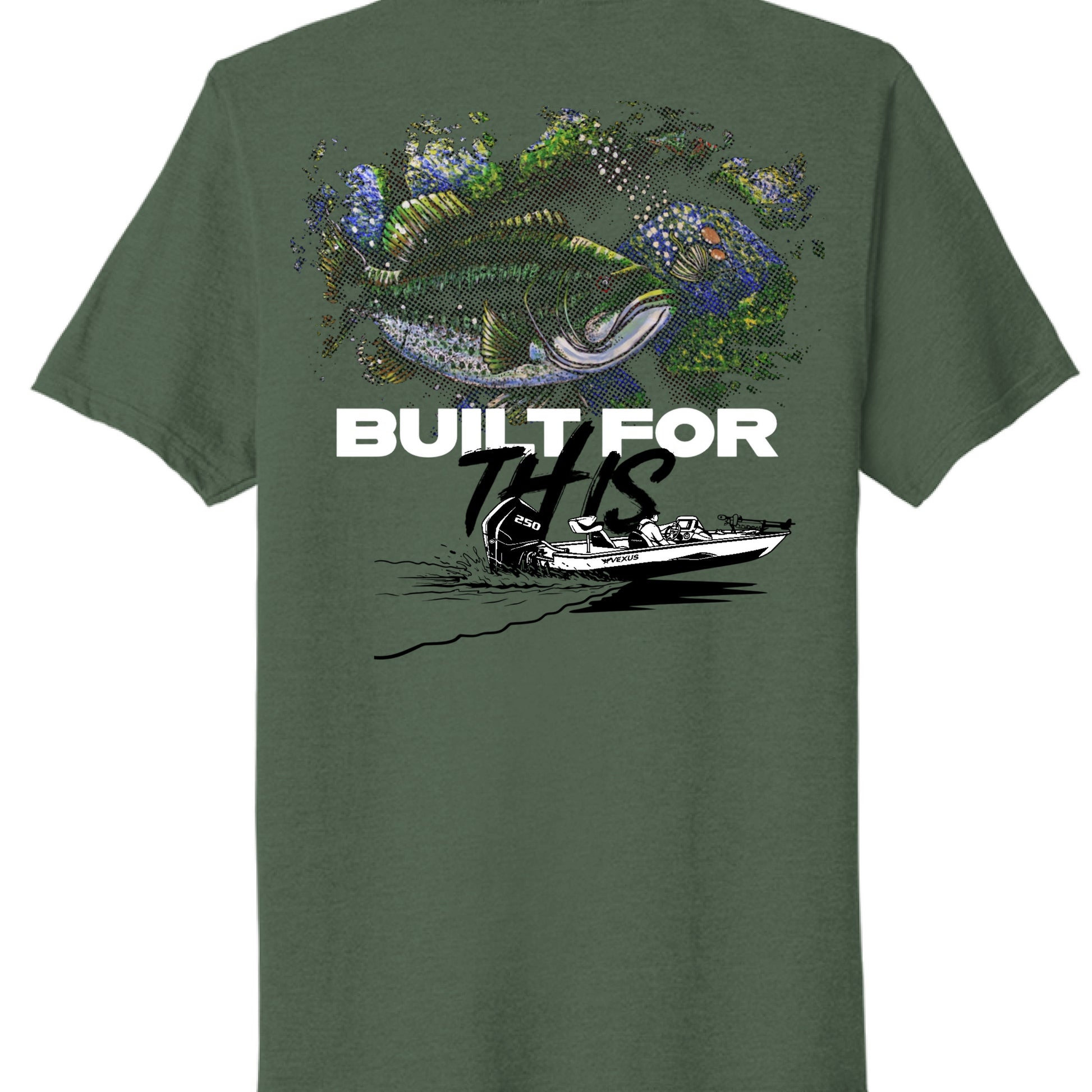 Forest Green Heather - BACK
