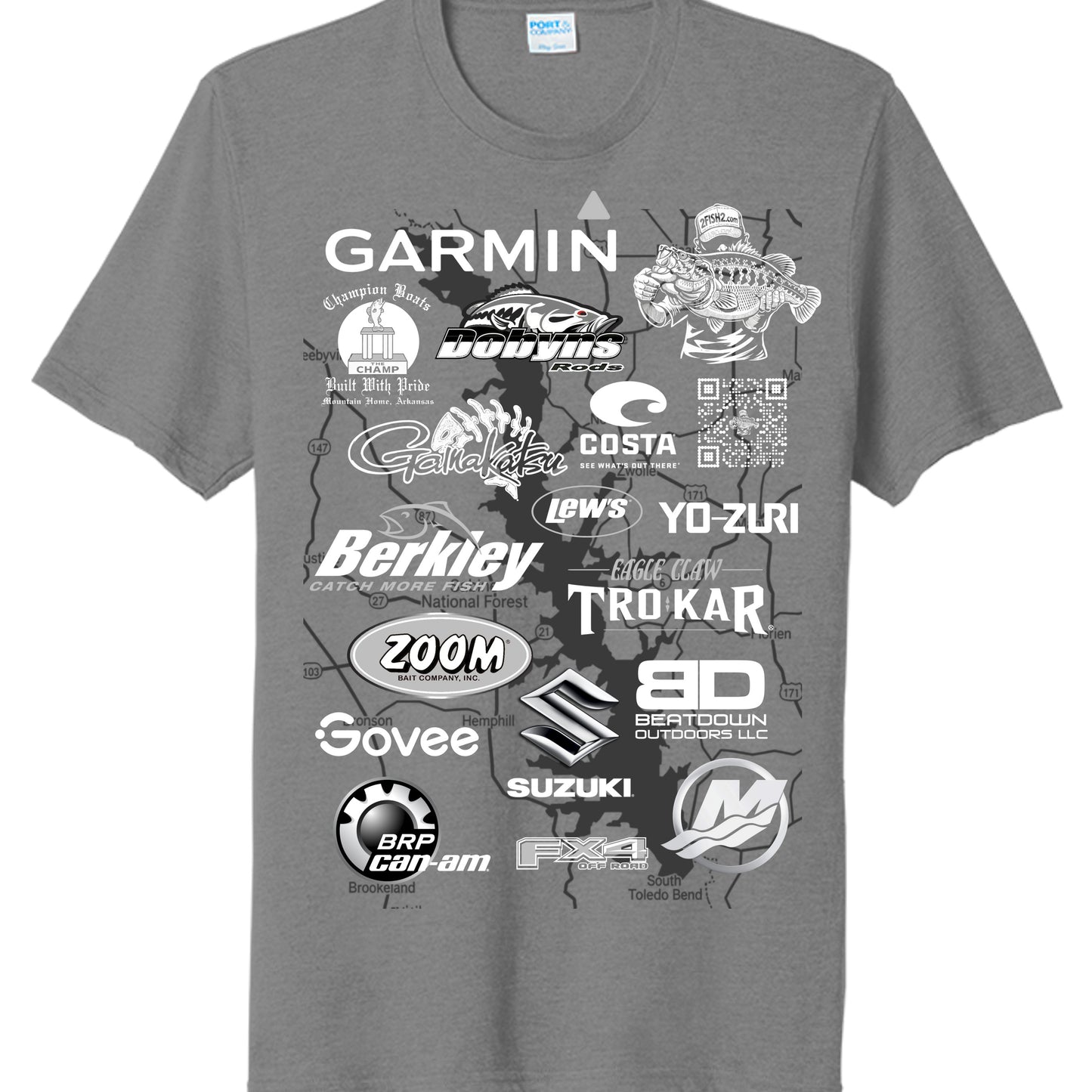 Graphite Heather - PC330 - FRONT