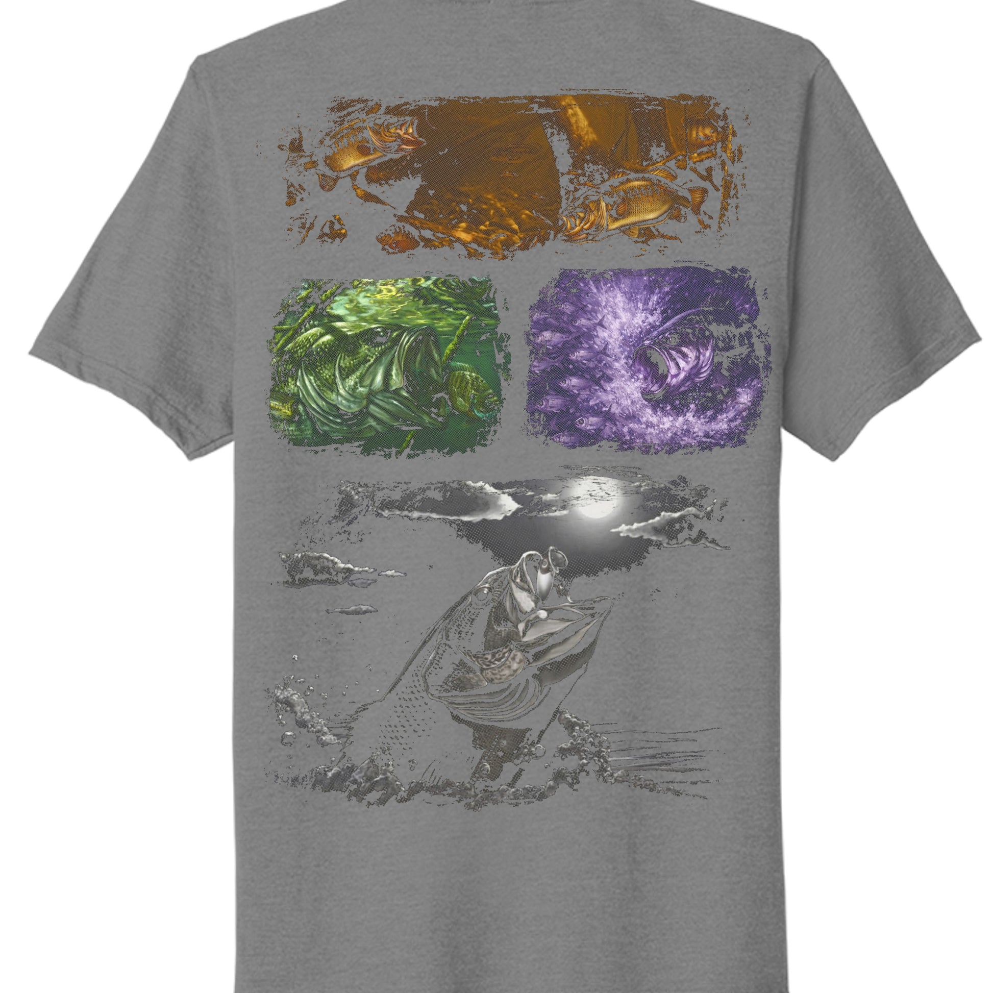 Graphite Heather - PC330 - BACK