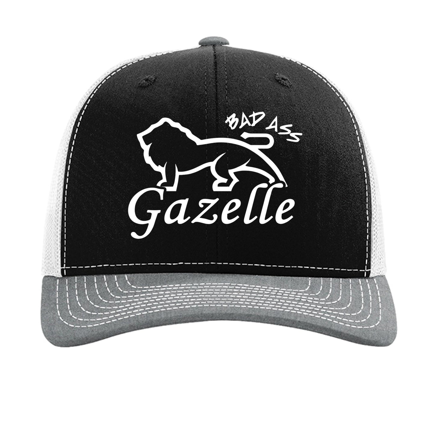 Black/ White/ Heather Grey - 112 - FRONT