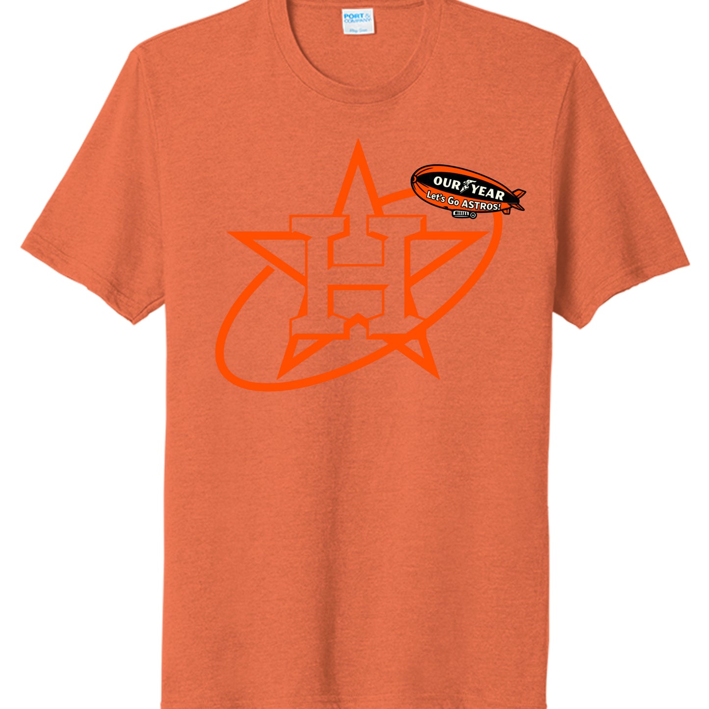 Deep Orange Heather - PC330 - FRONT