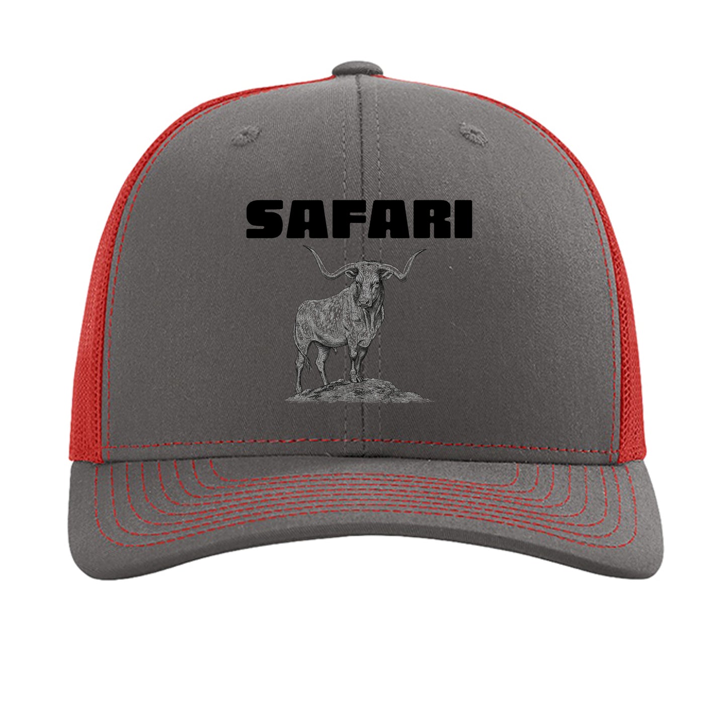 Charcoal/ Red - 112 - FRONT