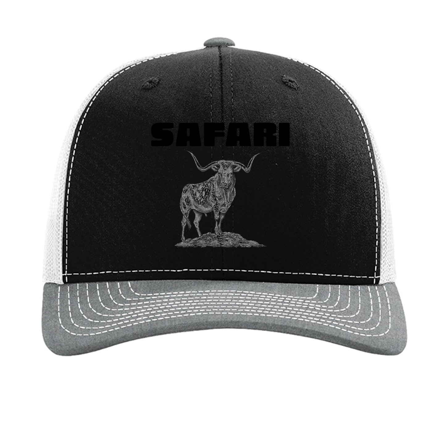 Black/ White/ Heather Grey - 112 - FRONT