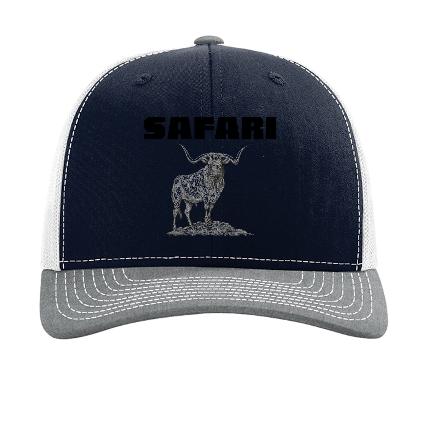 Navy/ White/ Heather Grey - 112 - FRONT