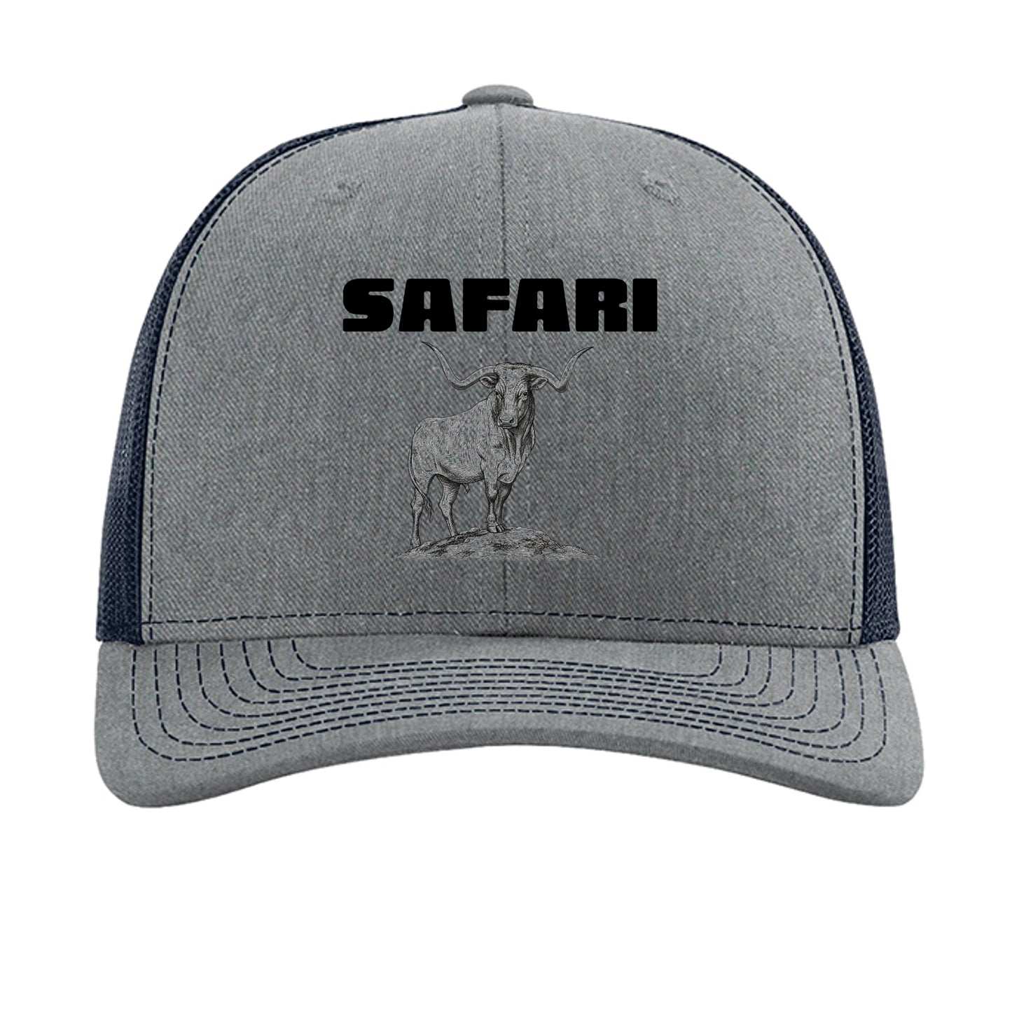 Heather Grey/ Navy - 112 - FRONT