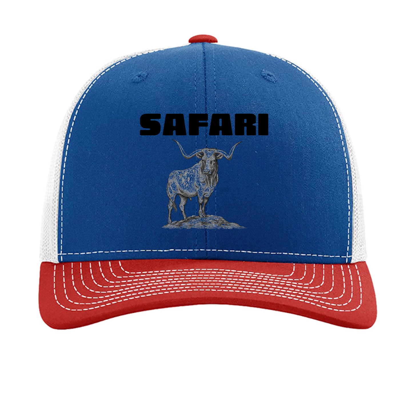 Royal/ White/ Red - 112 - FRONT