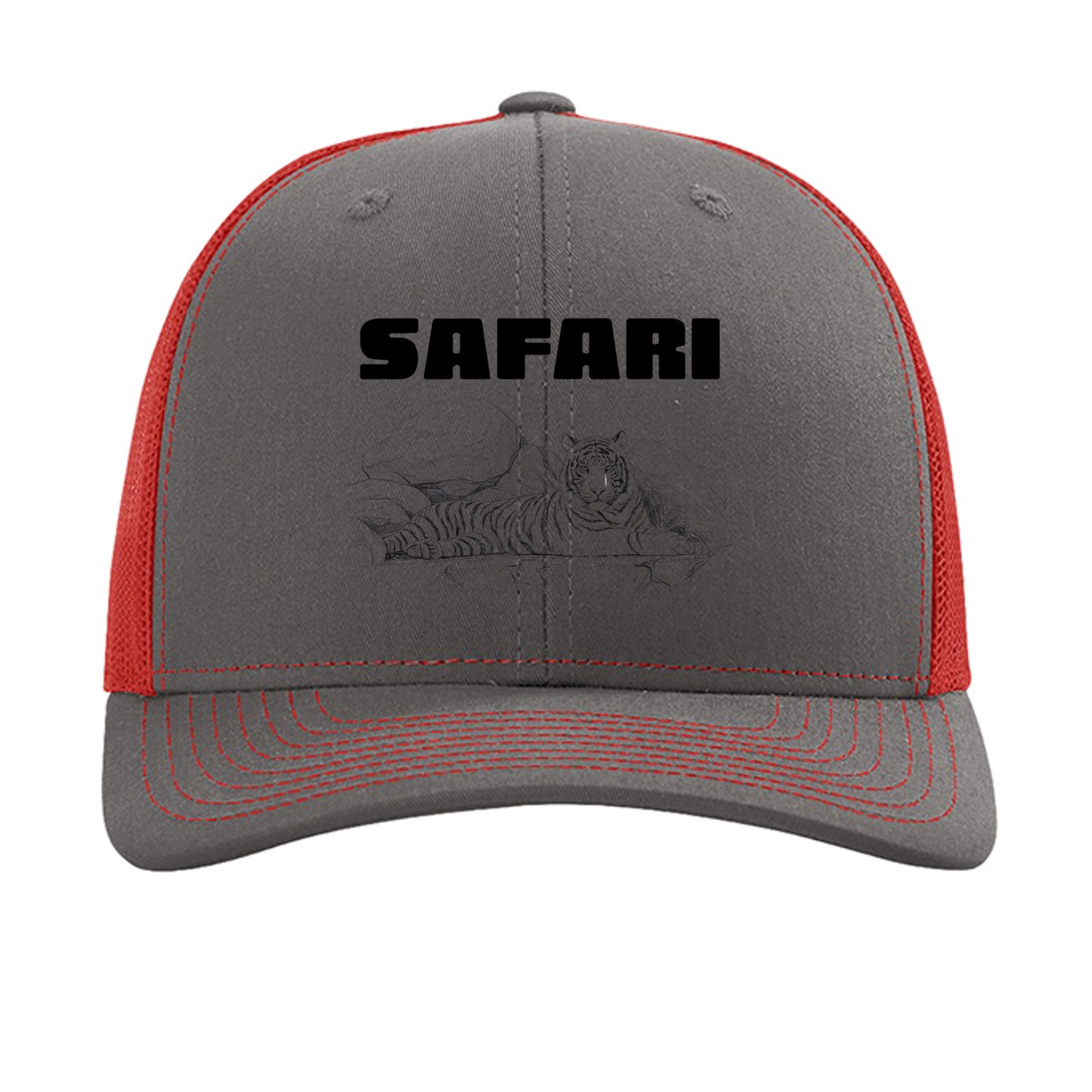 Charcoal/ Red - 112 - FRONT