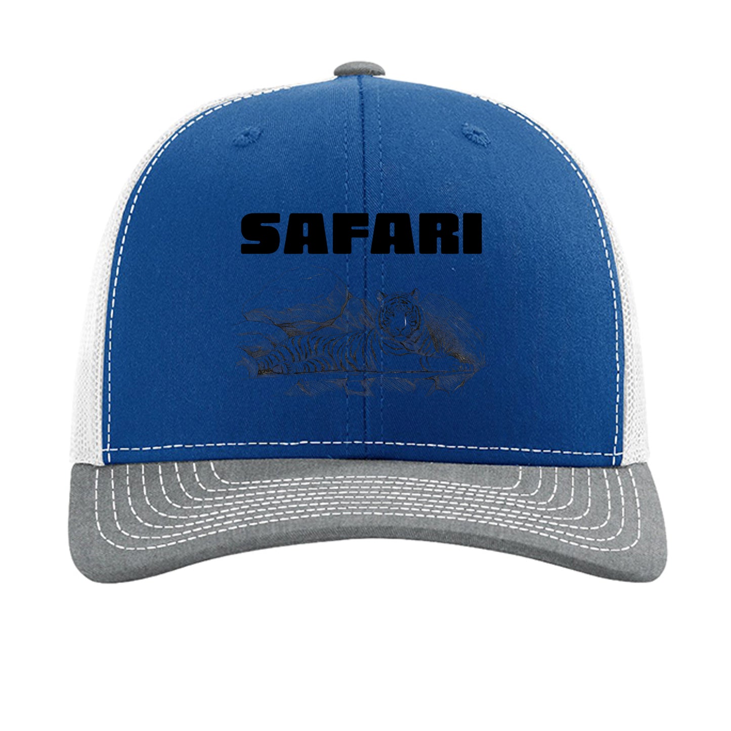 Royal/ White/ Heather Grey - 112 - FRONT