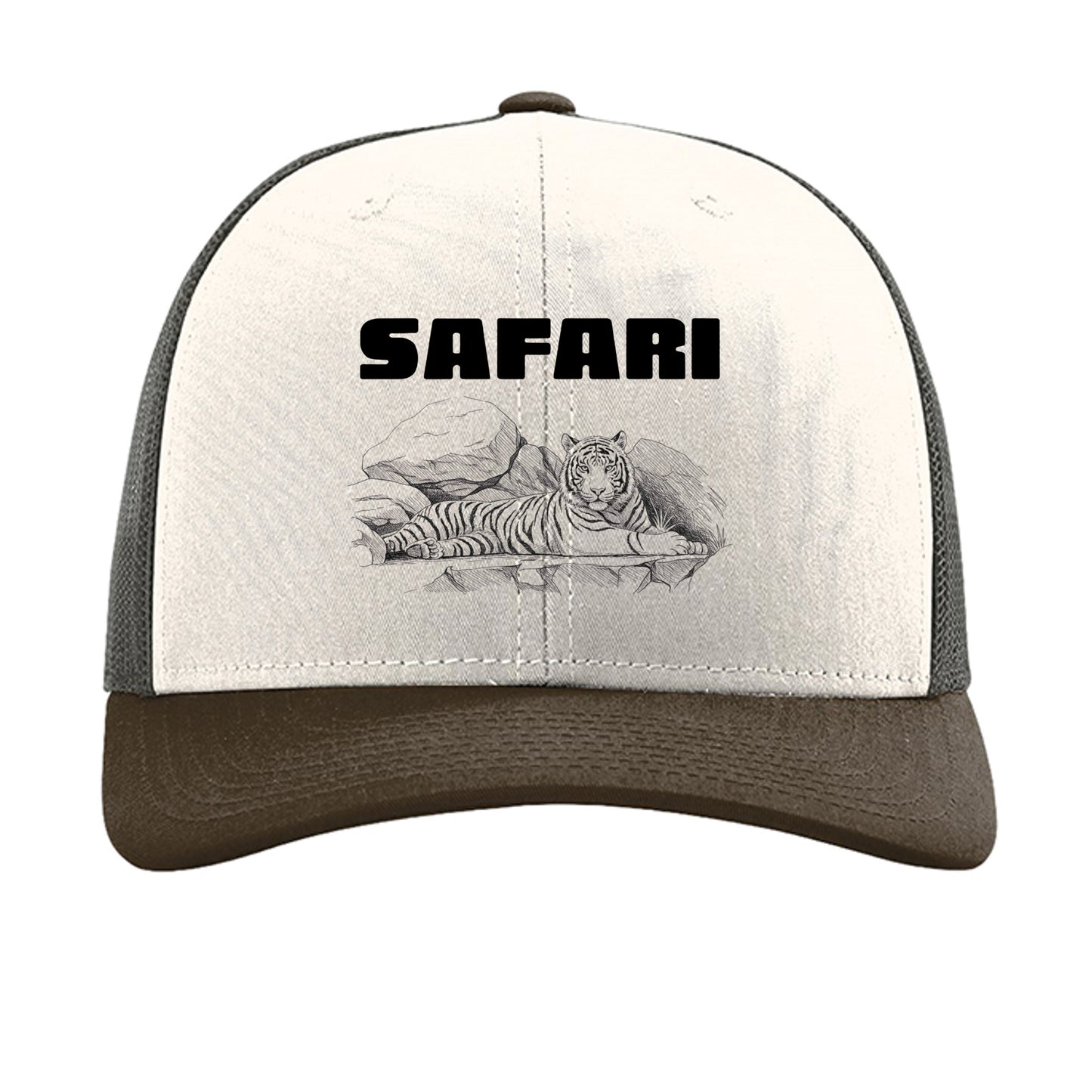 Cream/ Grey Brown/ Brown - 112 - FRONT